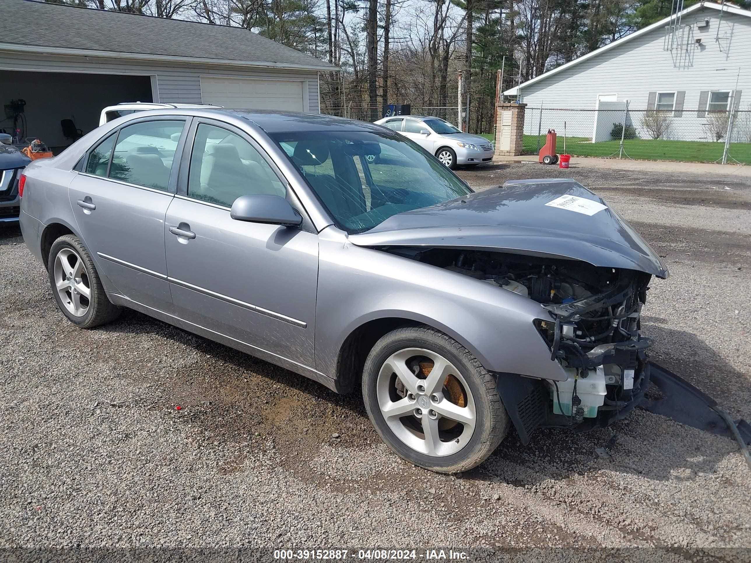 HYUNDAI SONATA 2007 5npeu46f87h183982