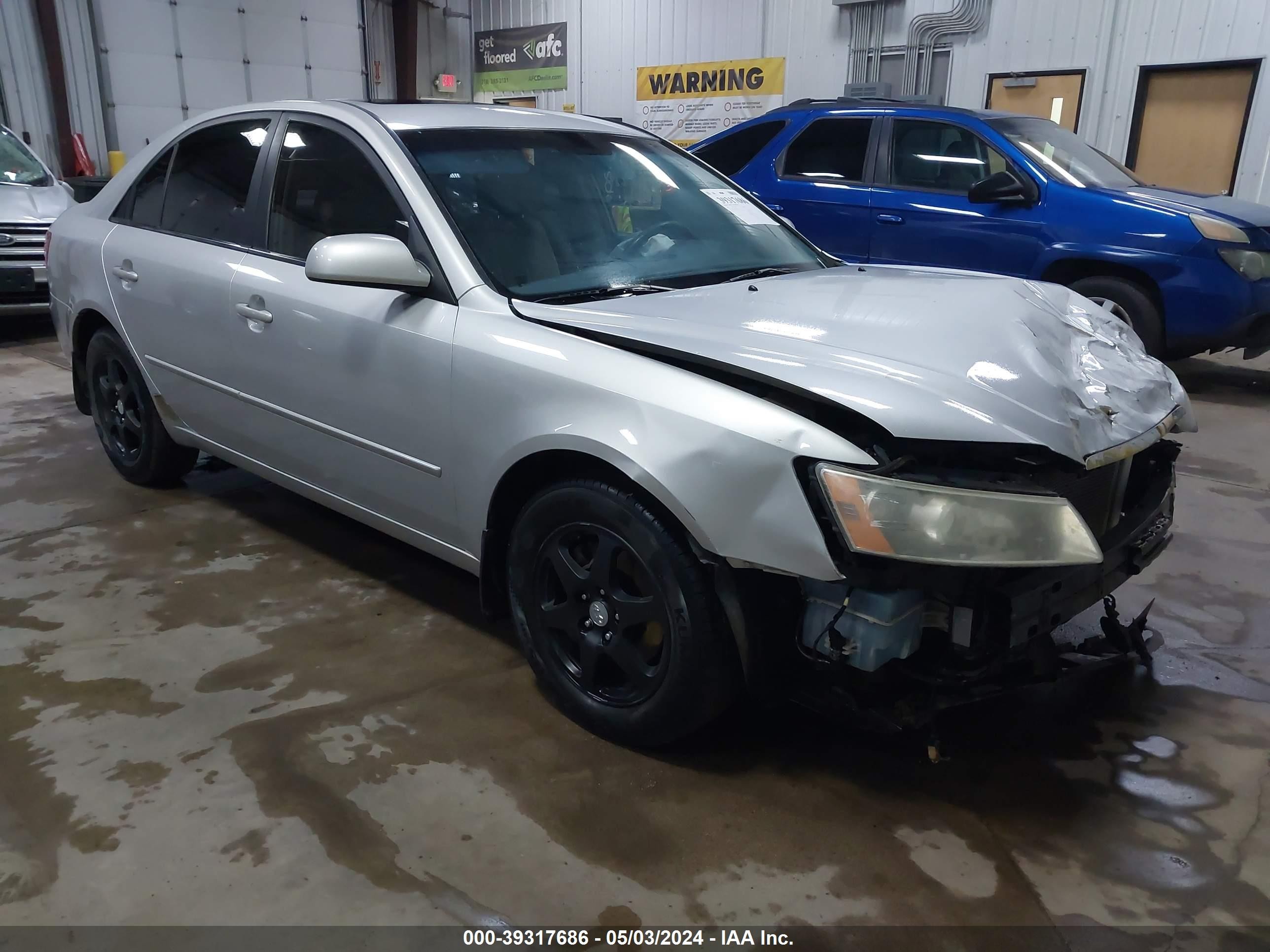 HYUNDAI SONATA 2007 5npeu46f87h187918