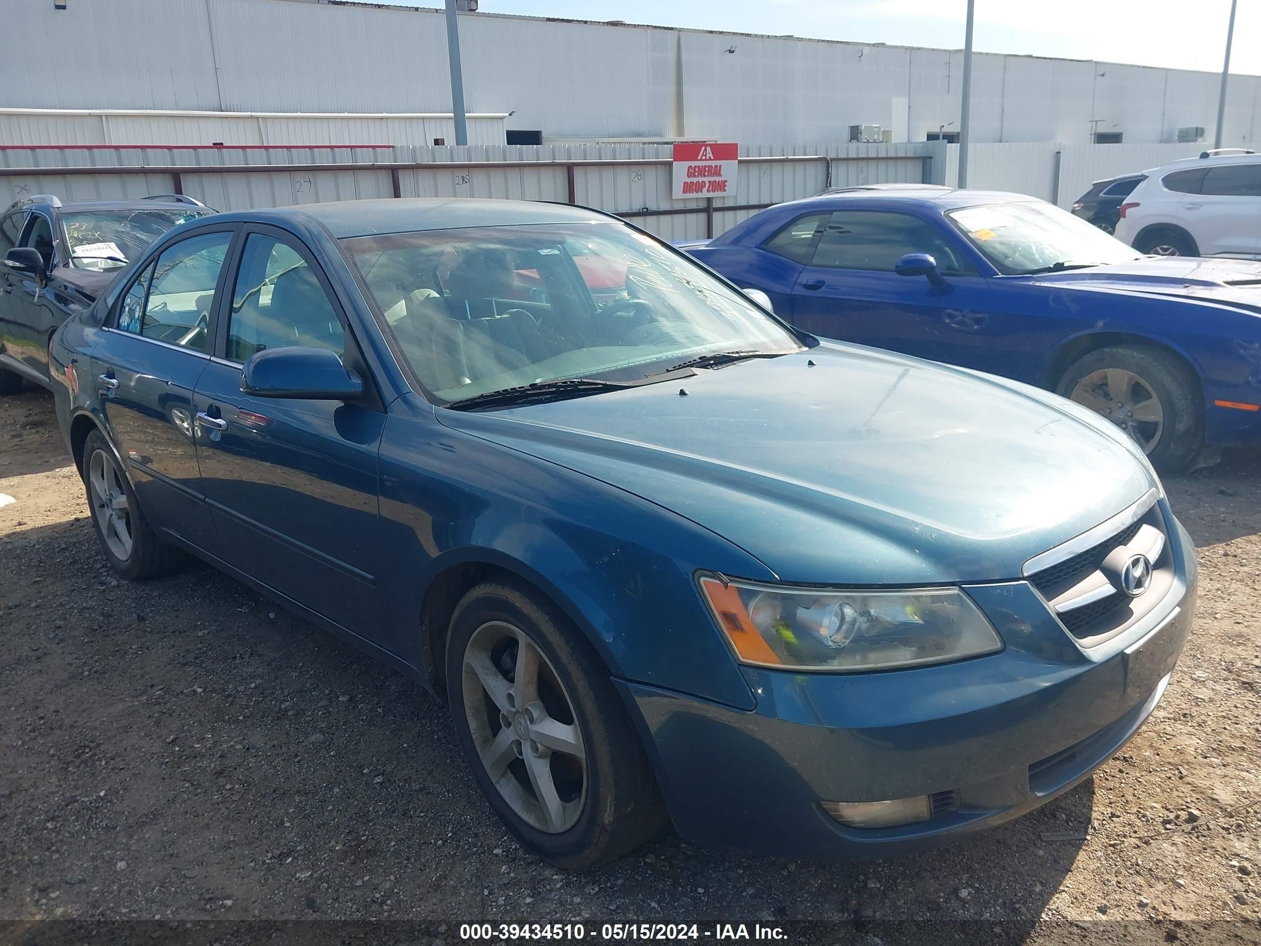 HYUNDAI SONATA 2007 5npeu46f87h208668