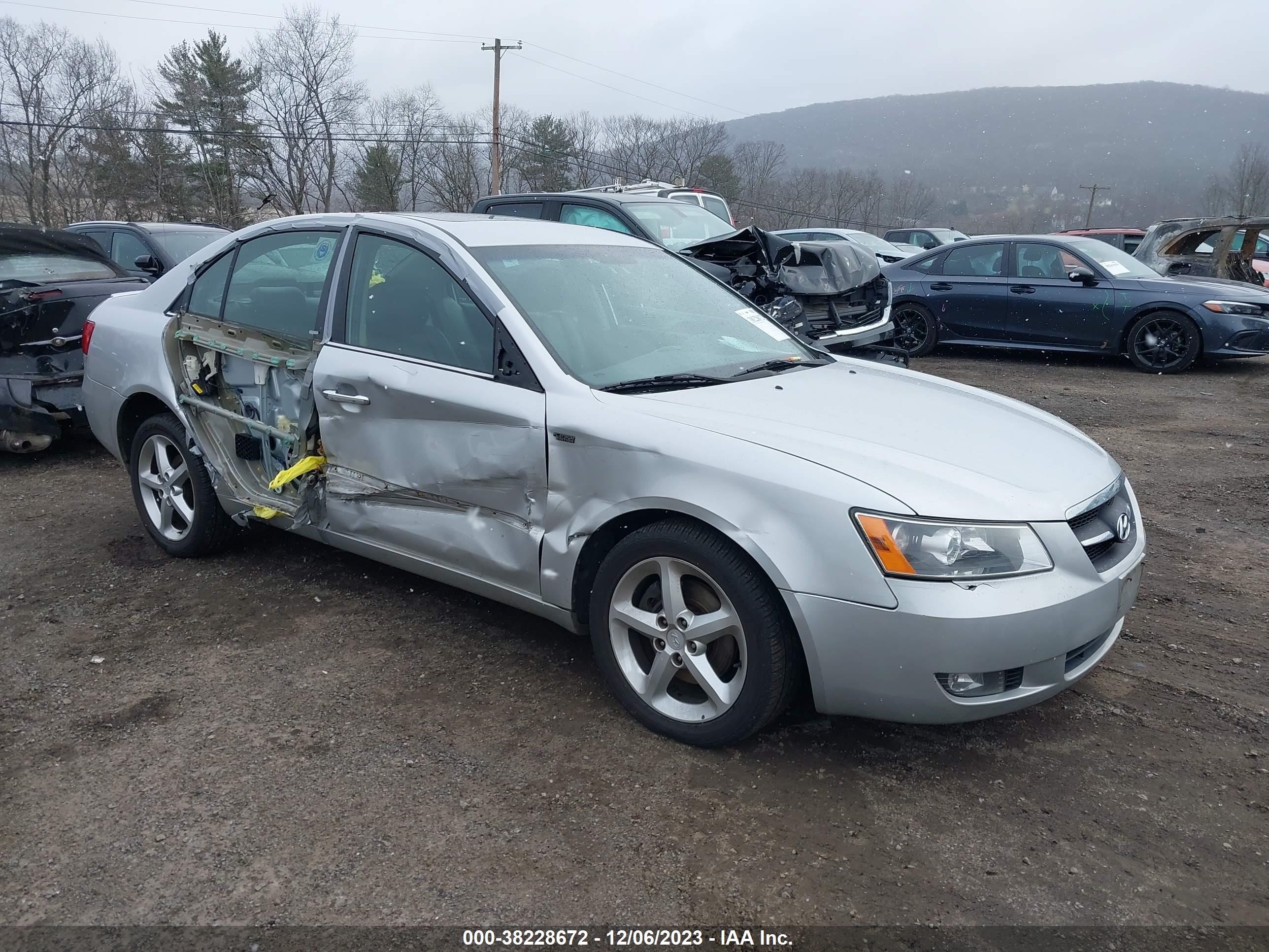 HYUNDAI SONATA 2007 5npeu46f87h237314