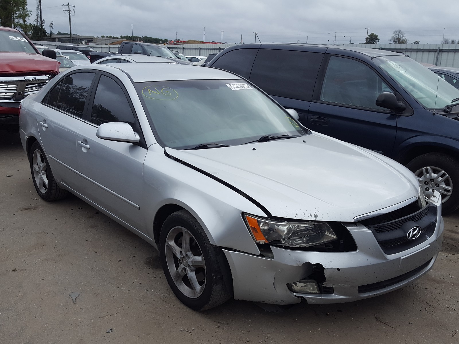 HYUNDAI SONATA SE 2008 5npeu46f88h347734