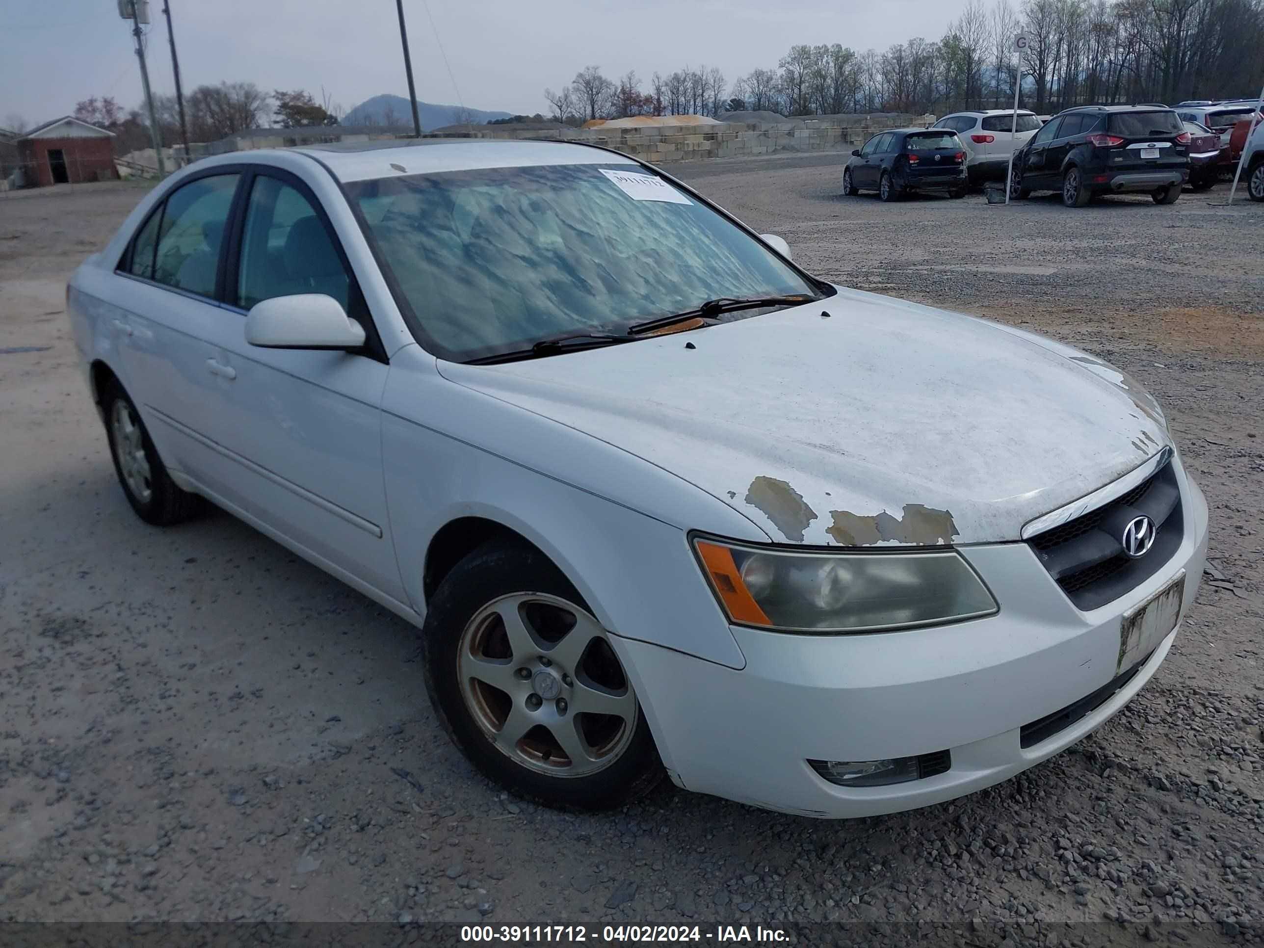 HYUNDAI SONATA 2007 5npeu46f97h166172