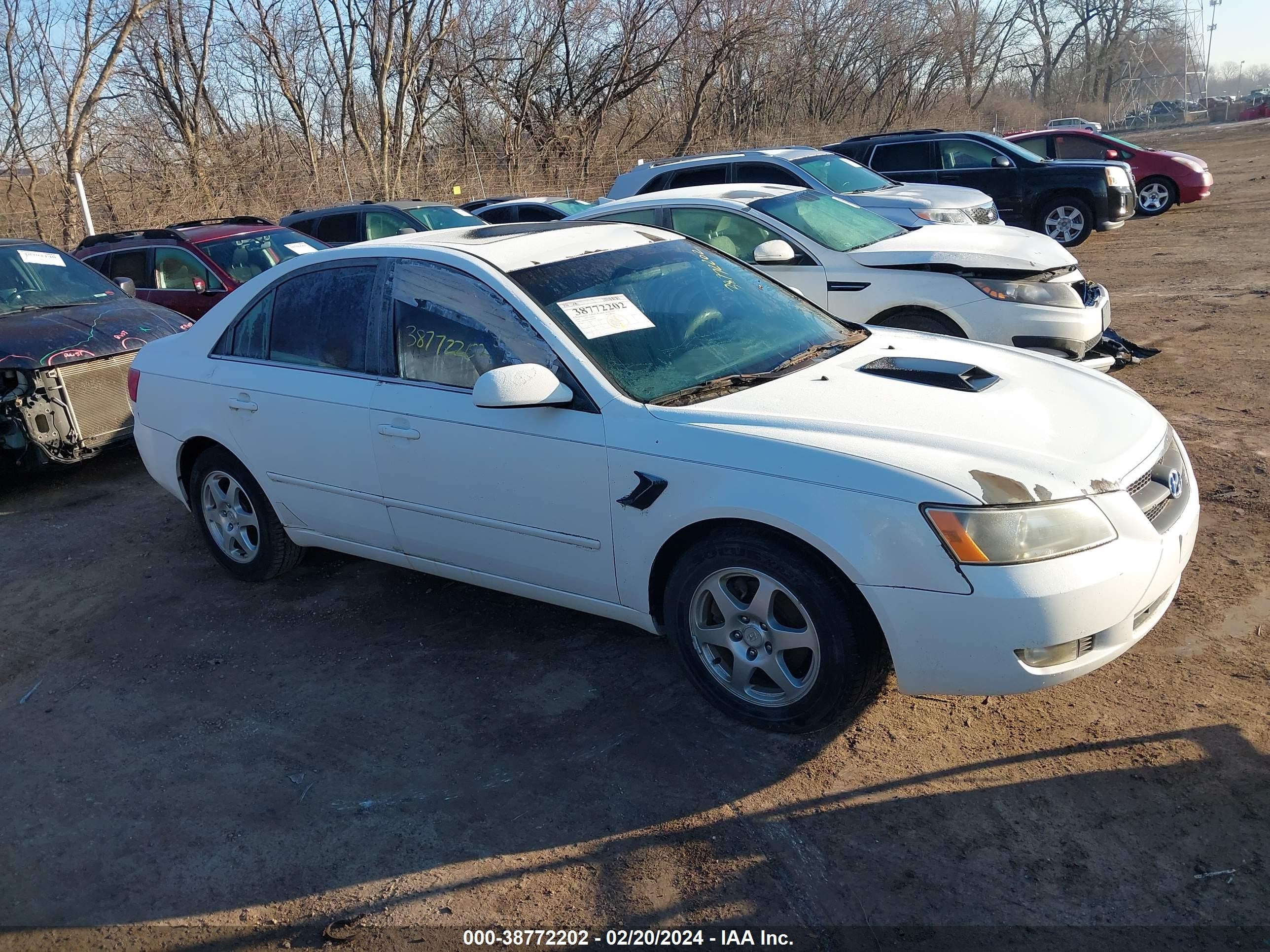 HYUNDAI SONATA 2007 5npeu46f97h168262