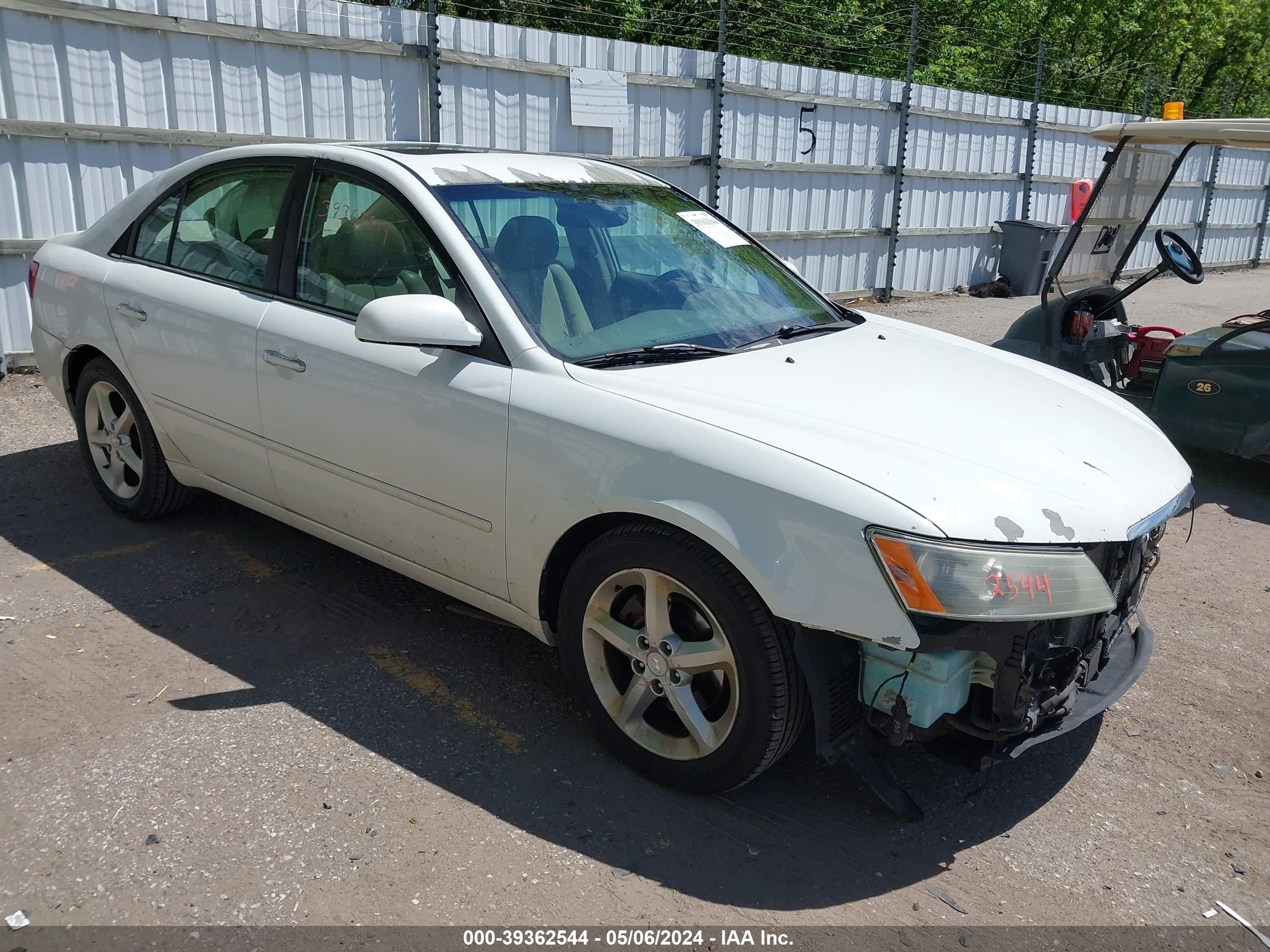 HYUNDAI SONATA 2007 5npeu46f97h209568