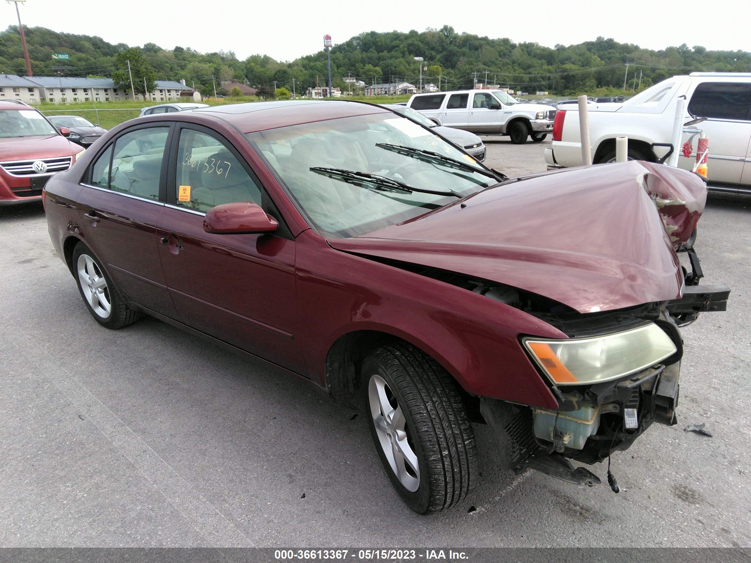 HYUNDAI SONATA 2007 5npeu46f97h277384