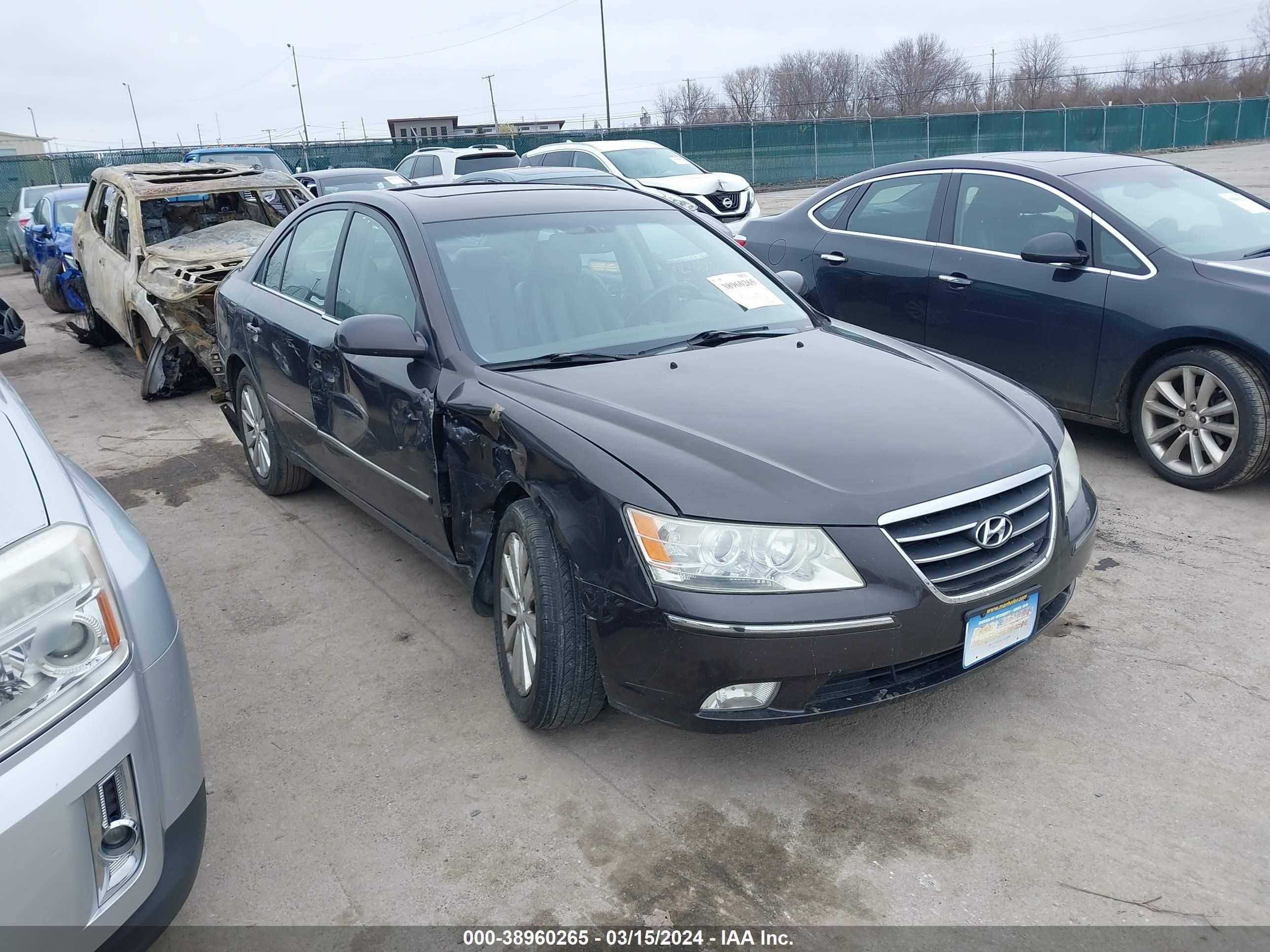 HYUNDAI SONATA 2009 5npeu46f99h562394