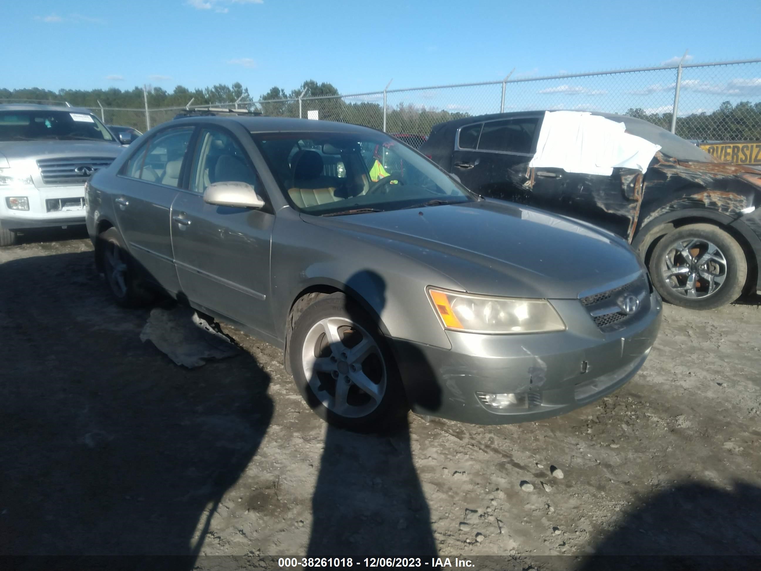 HYUNDAI SONATA 2008 5npeu46fx8h348934