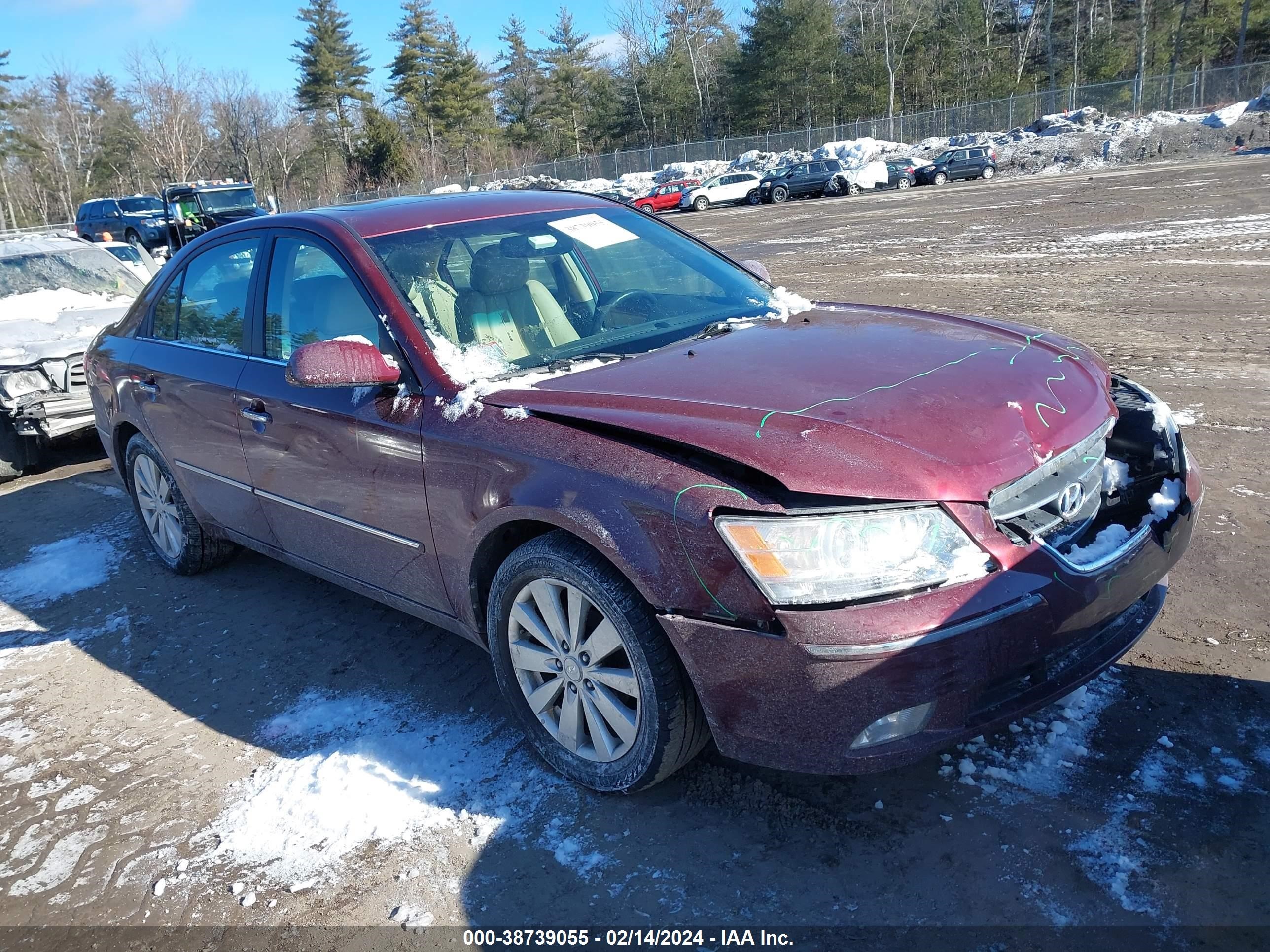 HYUNDAI SONATA 2010 5npeu4ac6ah619457