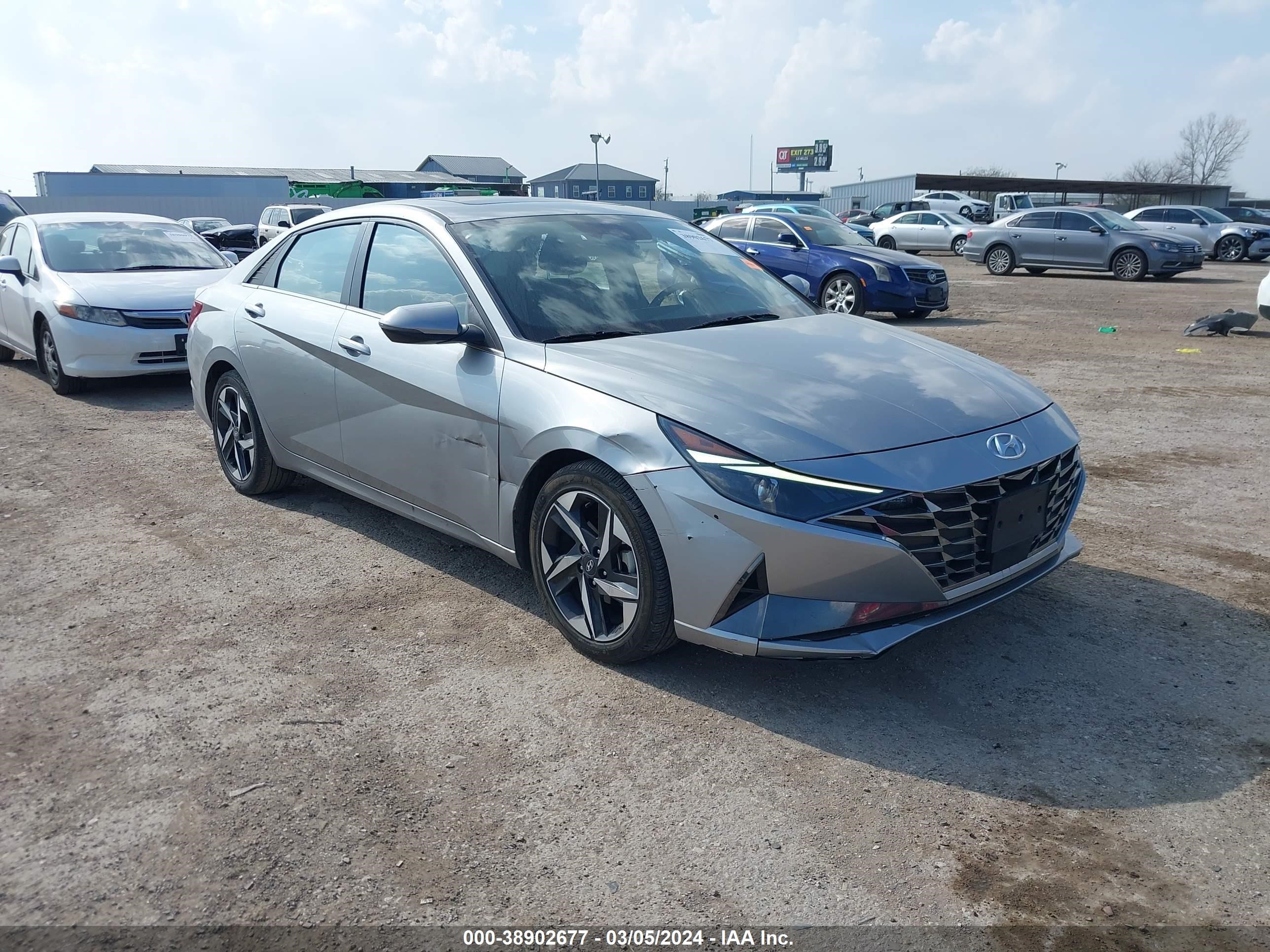 HYUNDAI ELANTRA 2022 5npln4agxnh069192