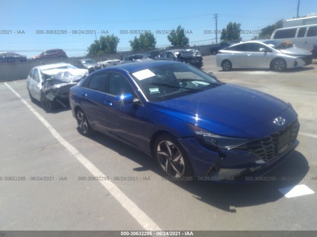 HYUNDAI ELANTRA 2021 5nplp4ag7mh043514