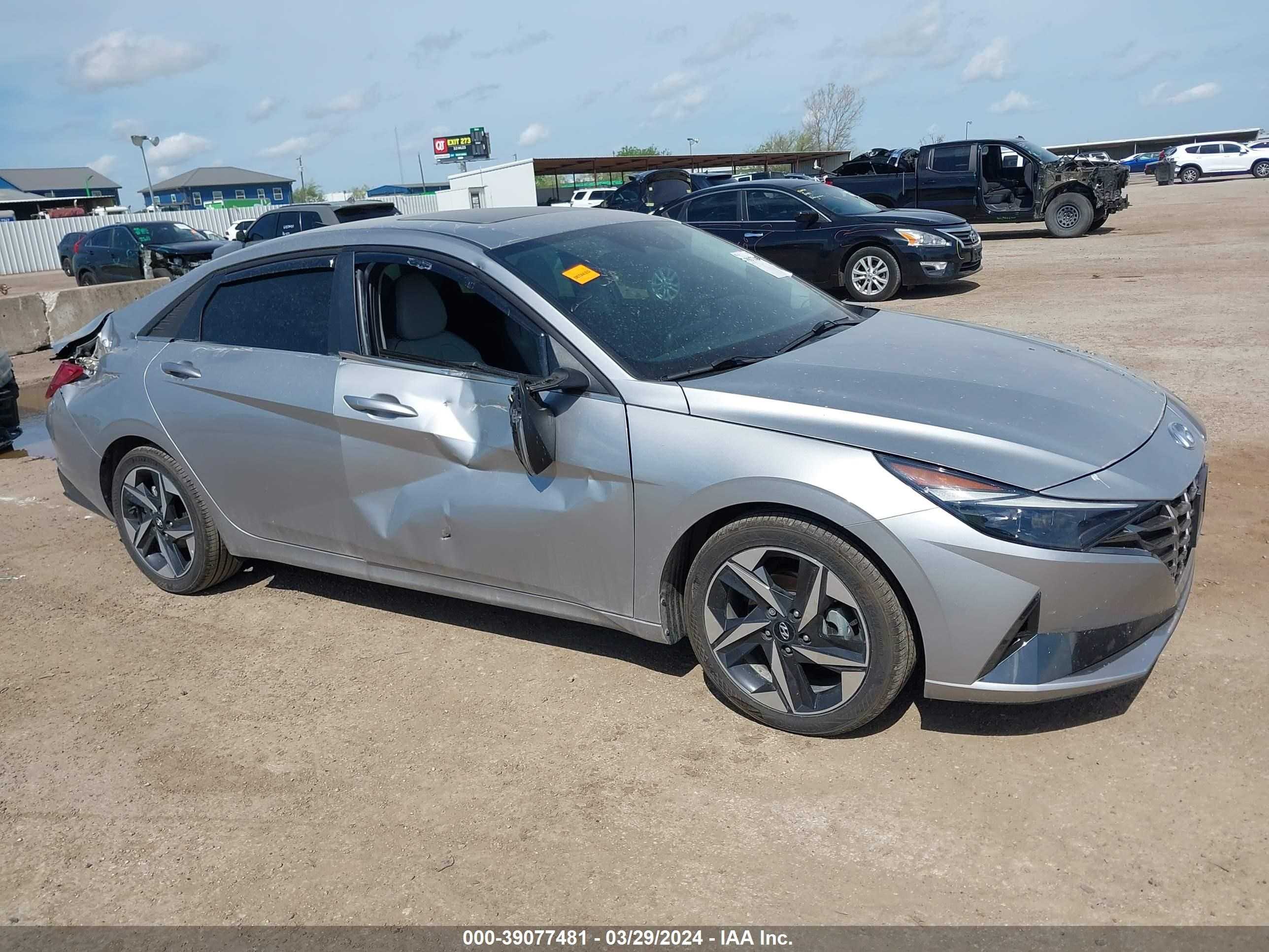 HYUNDAI ELANTRA 2021 5nplp4ag8mh004561