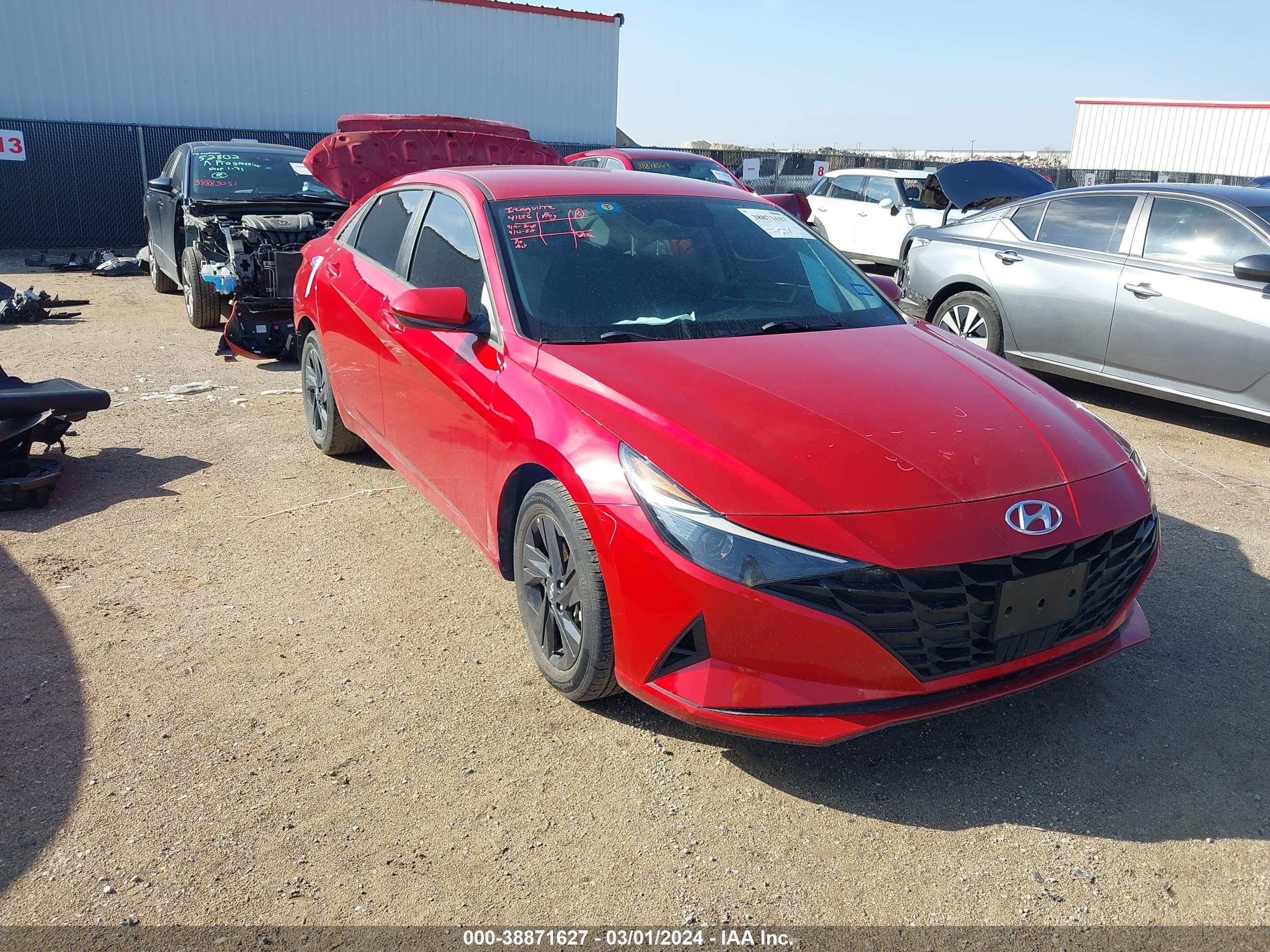 HYUNDAI ELANTRA 2021 5npls4ag8mh042340