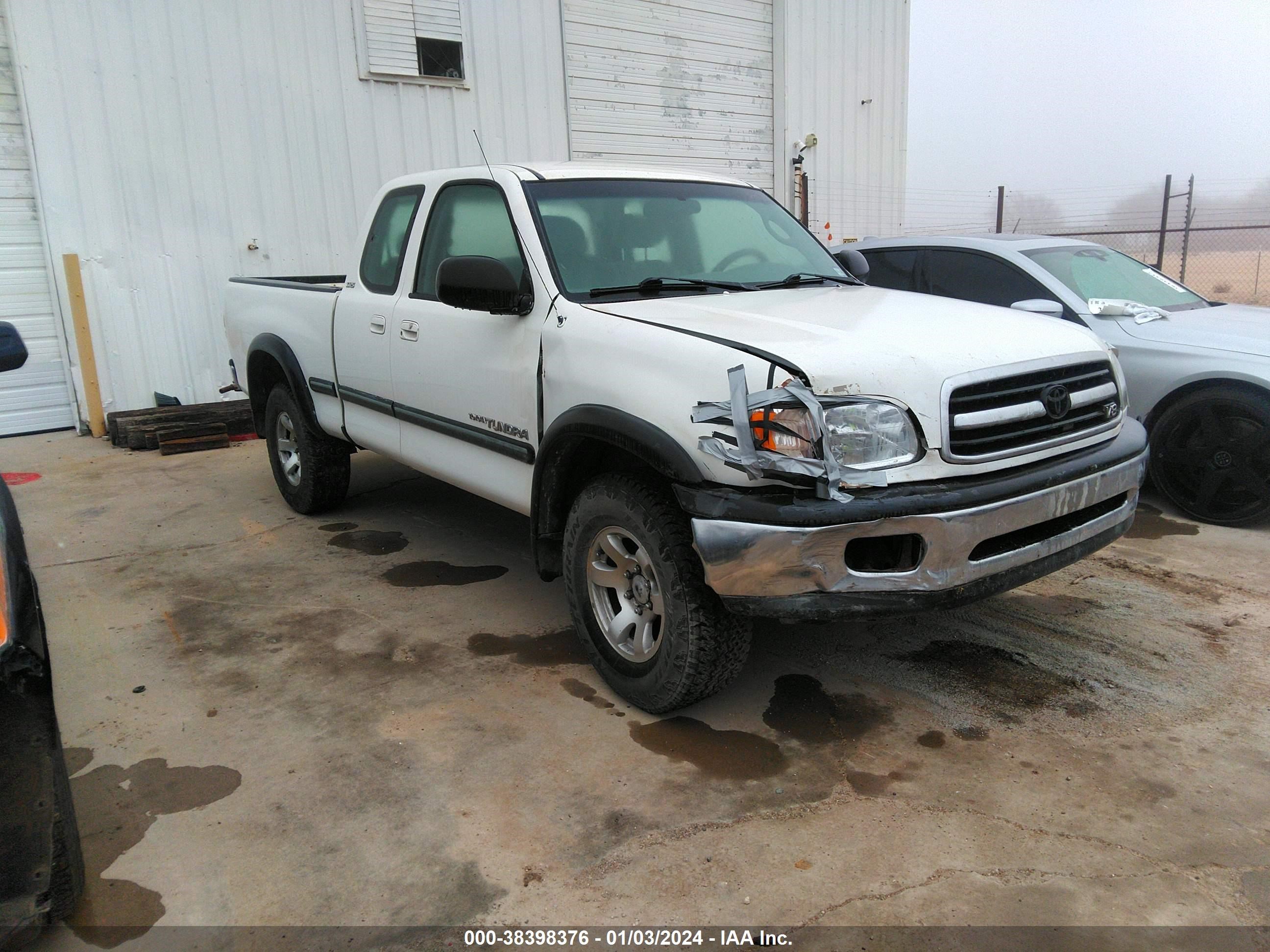 TOYOTA TUNDRA 2002 5tbbt44112s316820