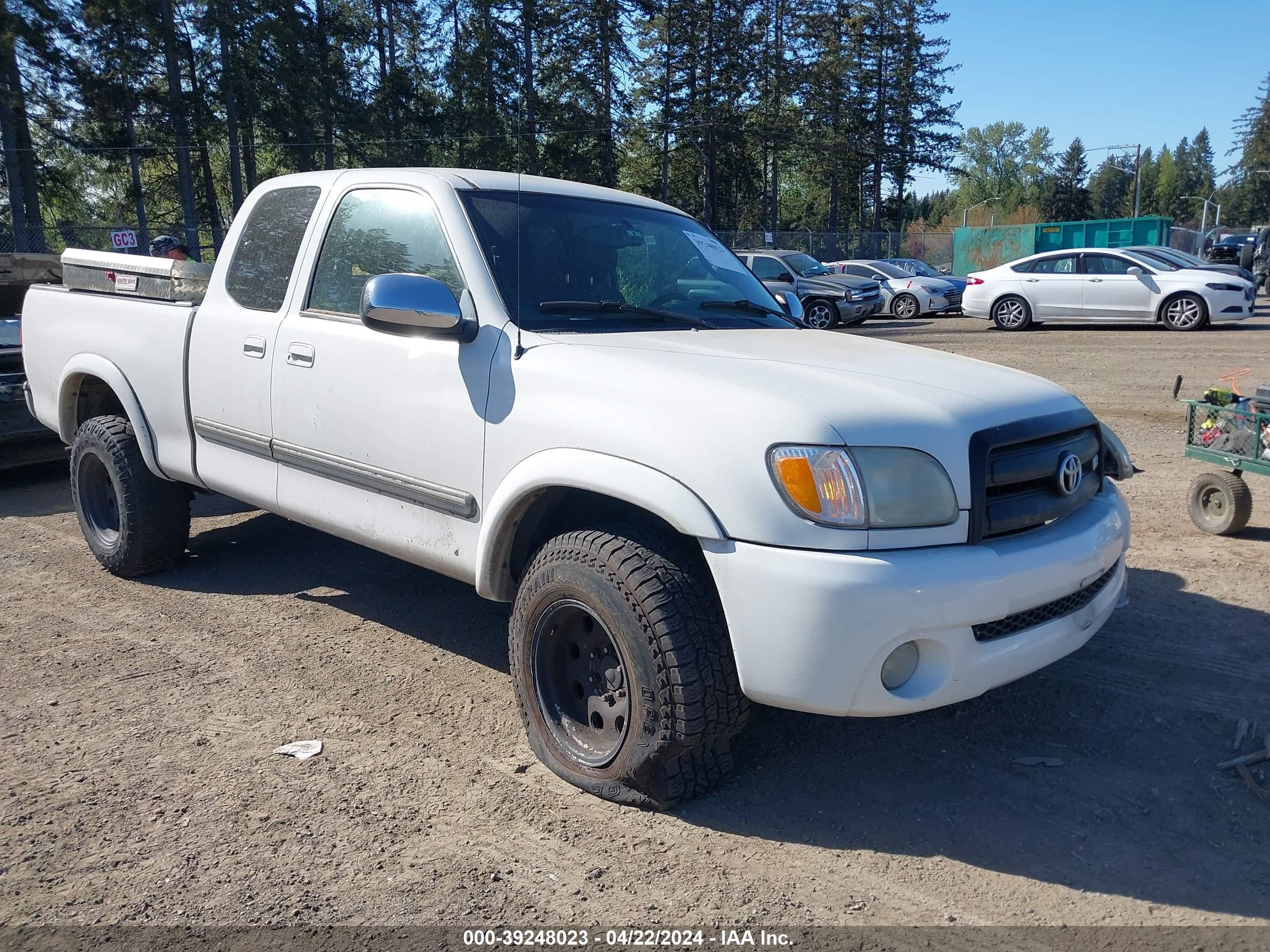 TOYOTA TUNDRA 2003 5tbbt44113s405725