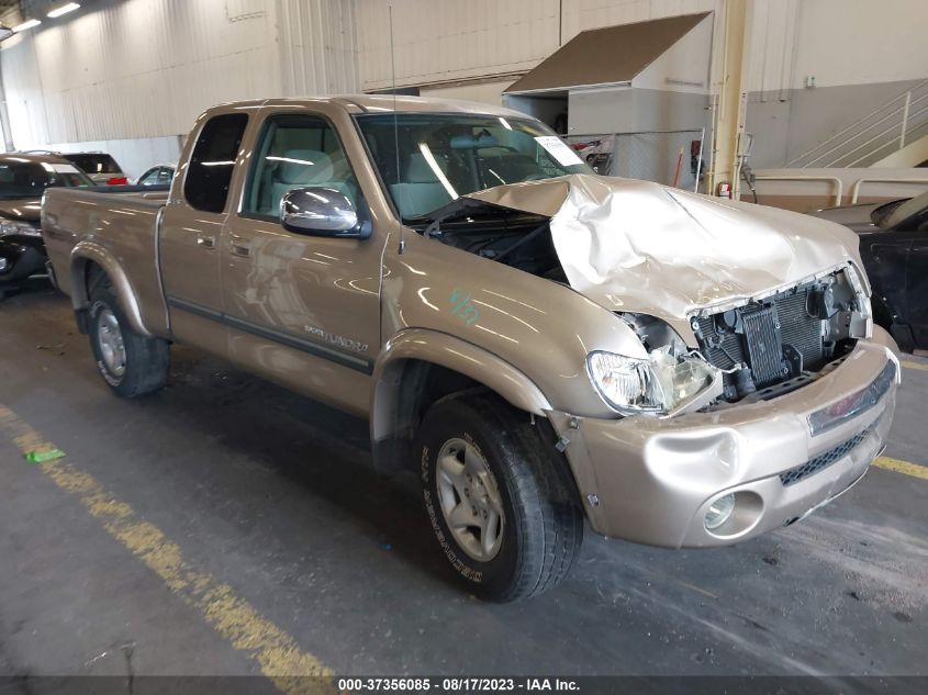 TOYOTA TUNDRA 2004 5tbbt44114s452741