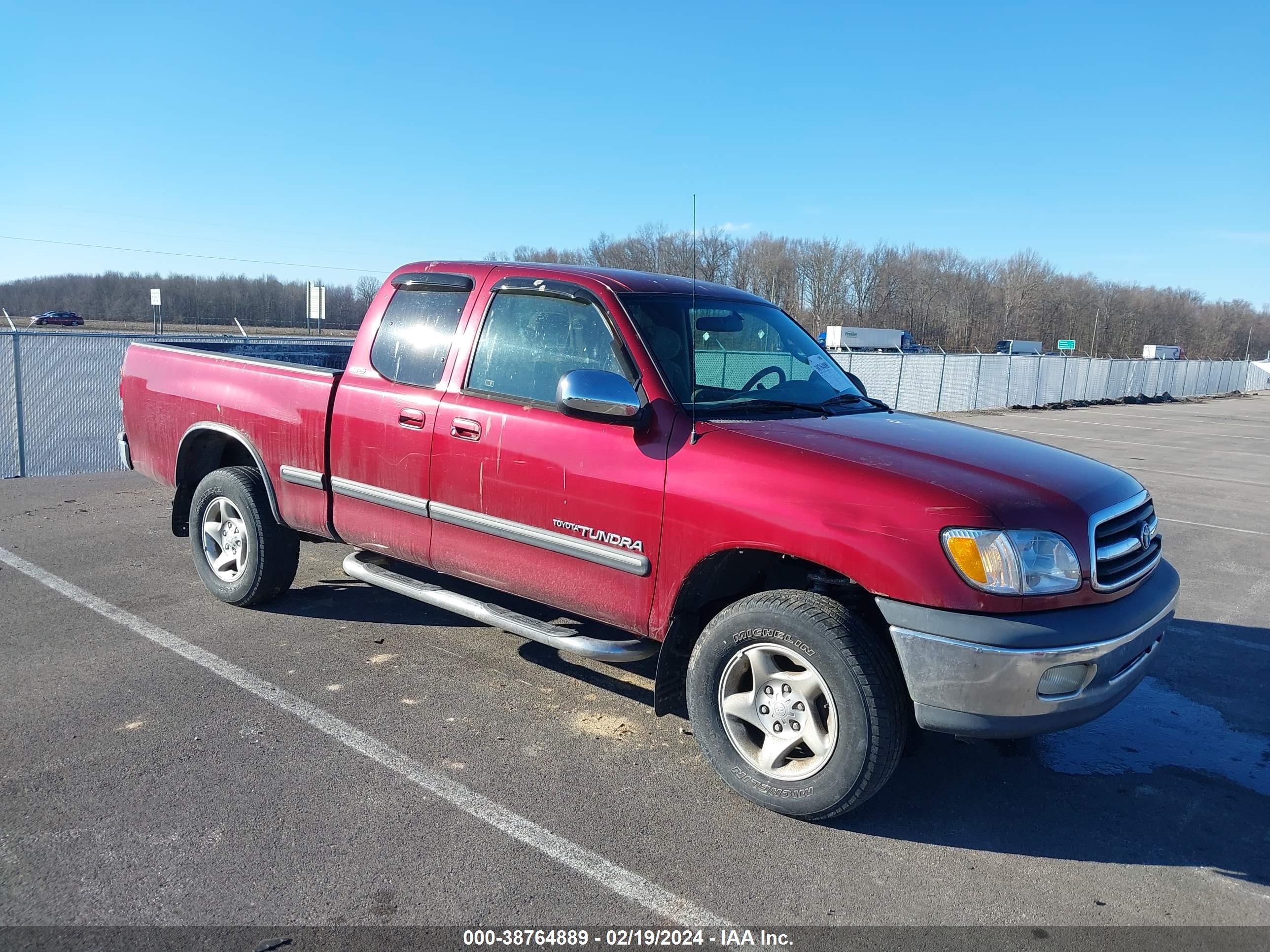 TOYOTA TUNDRA 2001 5tbbt44121s215462