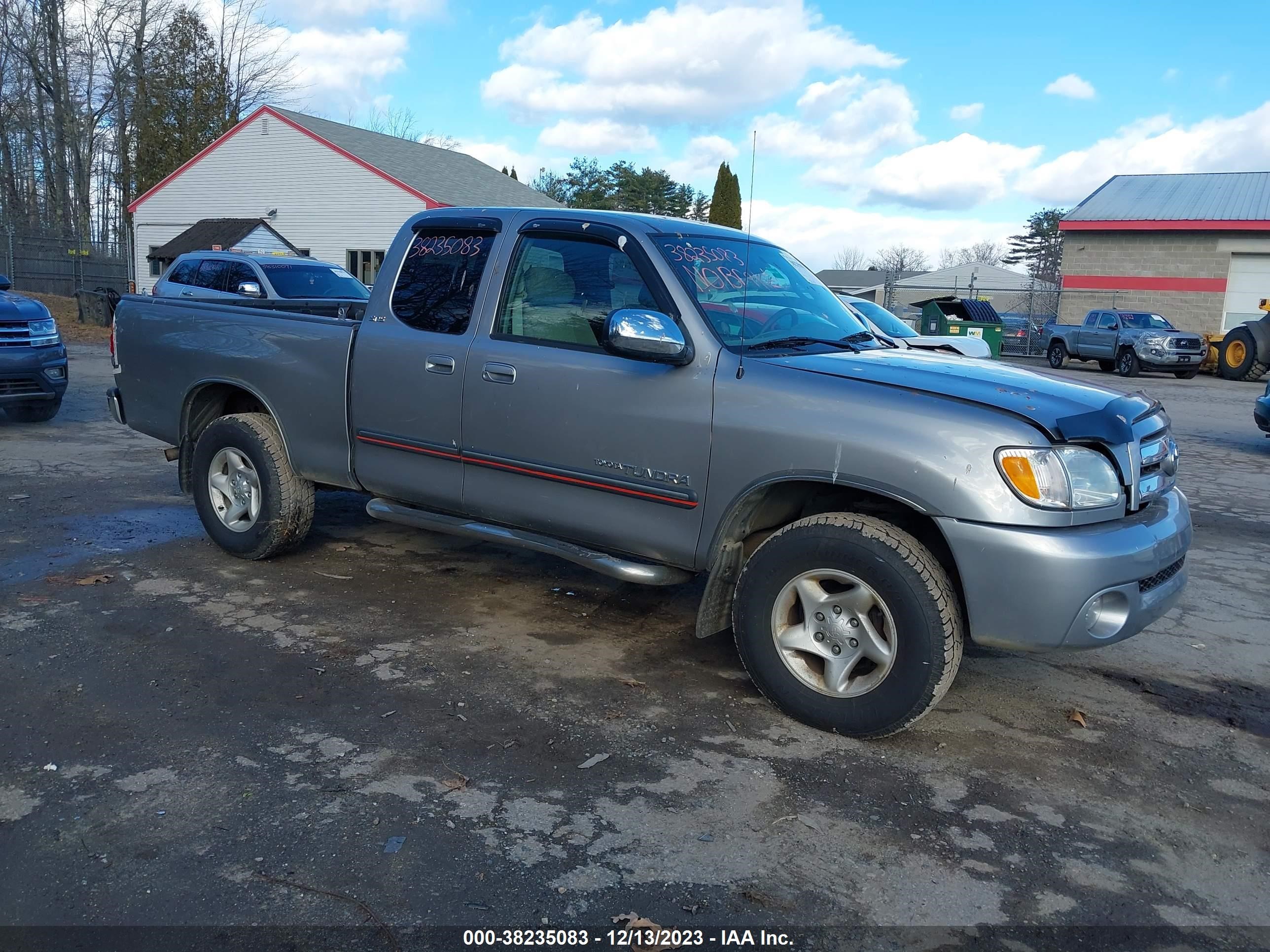 TOYOTA TUNDRA 2003 5tbbt44123s361654