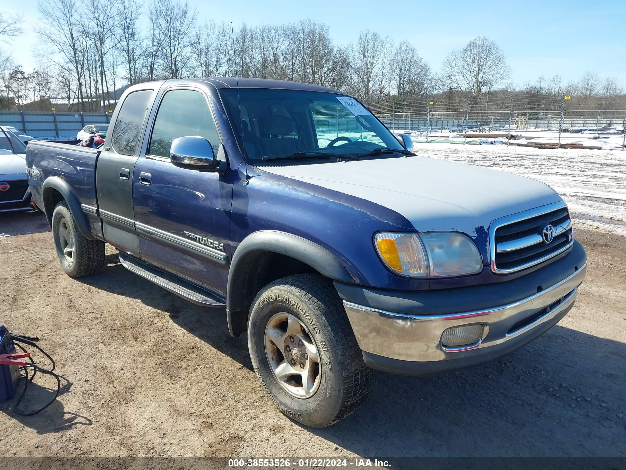 TOYOTA TUNDRA 2001 5tbbt44131s138648