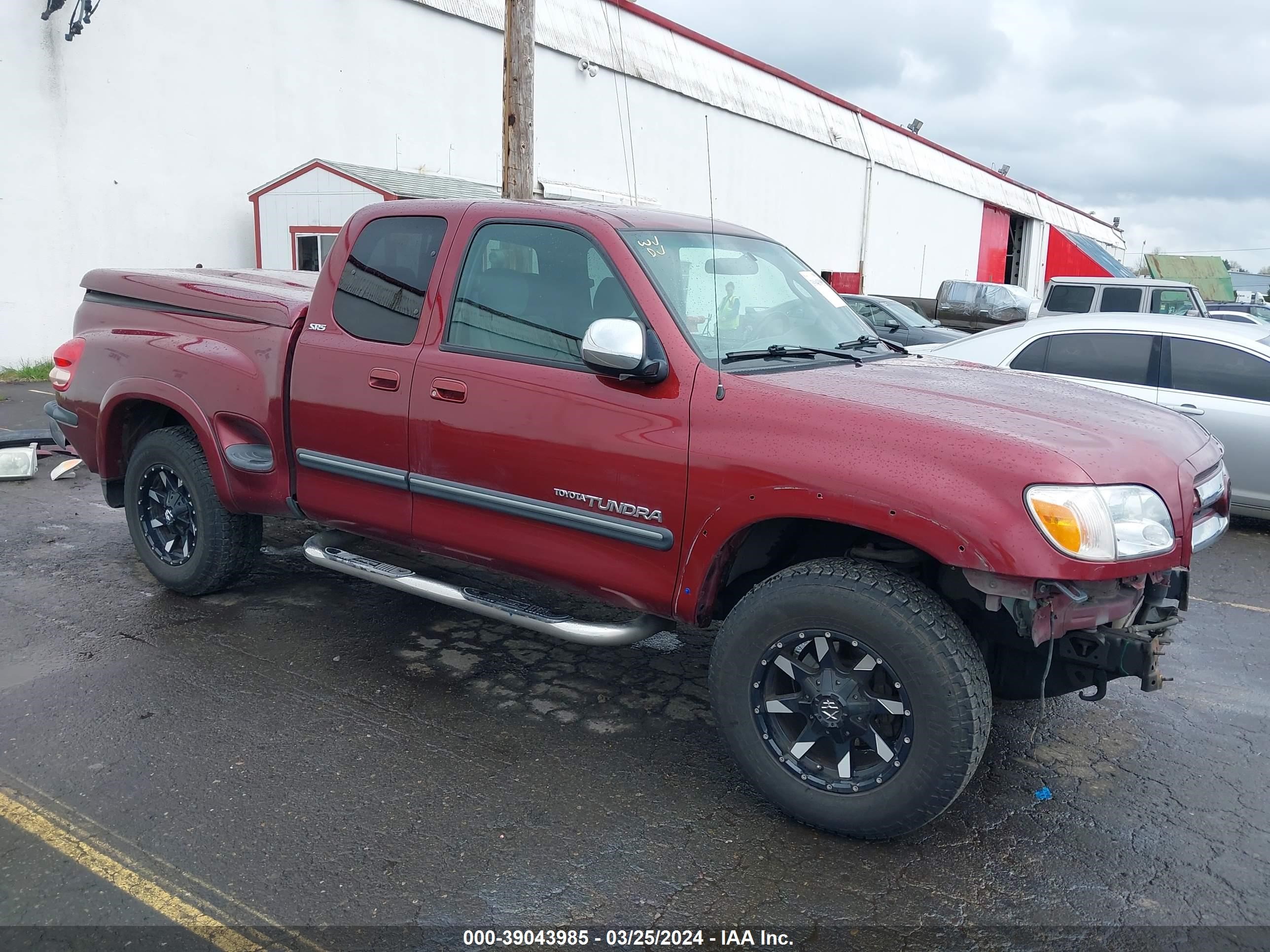 TOYOTA TUNDRA 2005 5tbbt44135s466626