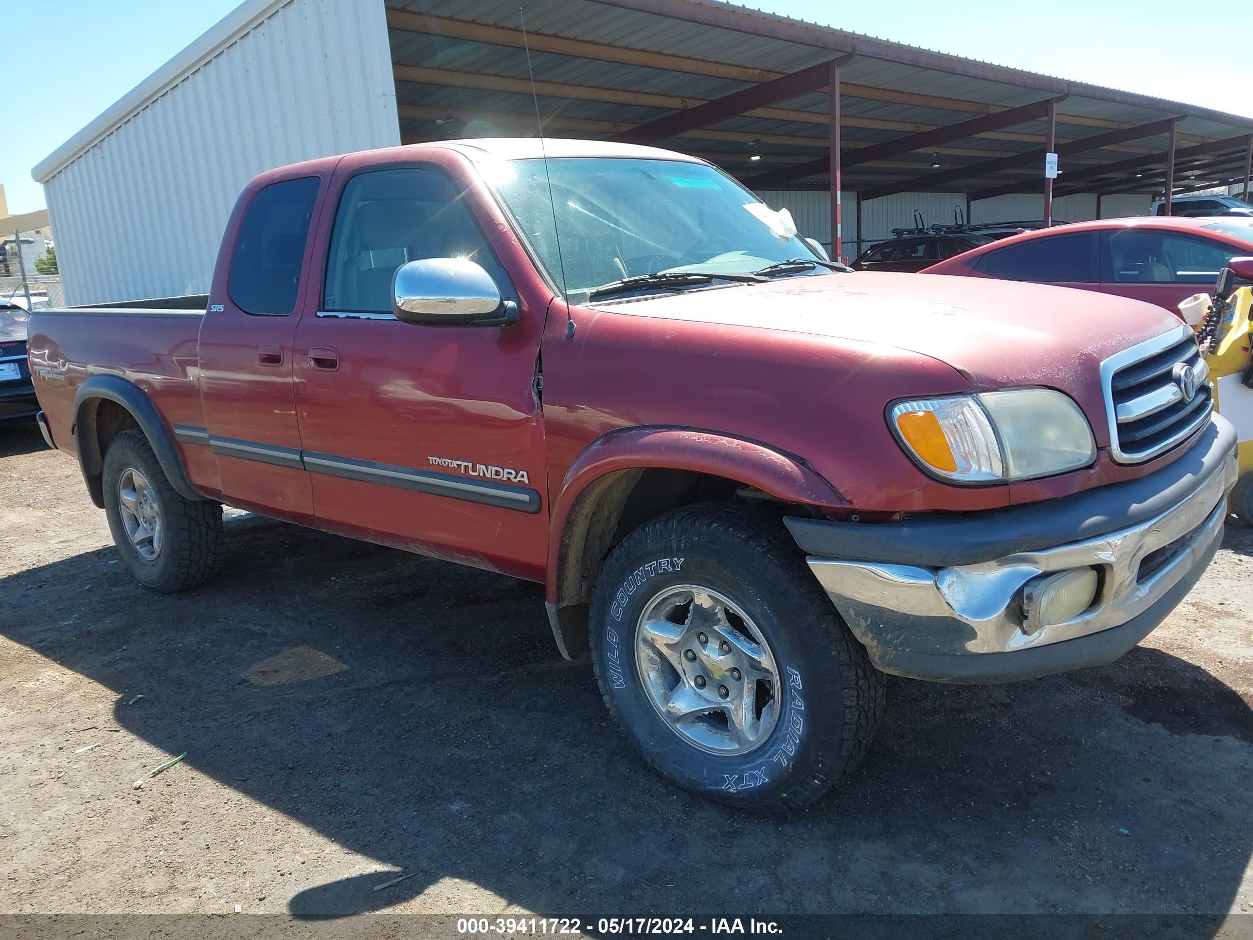 TOYOTA TUNDRA 2001 5tbbt44151s178861