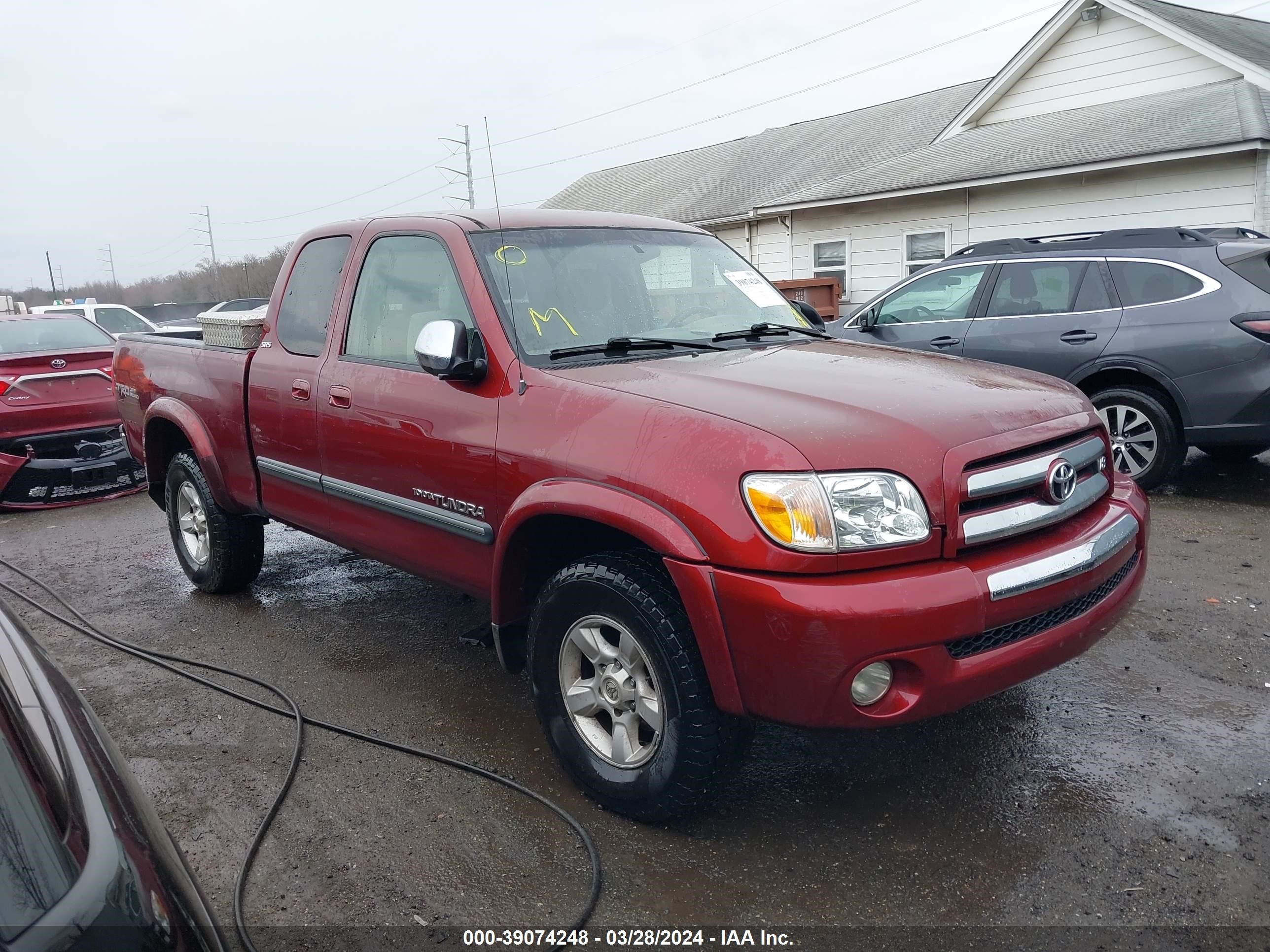 TOYOTA TUNDRA 2005 5tbbt44155s459029