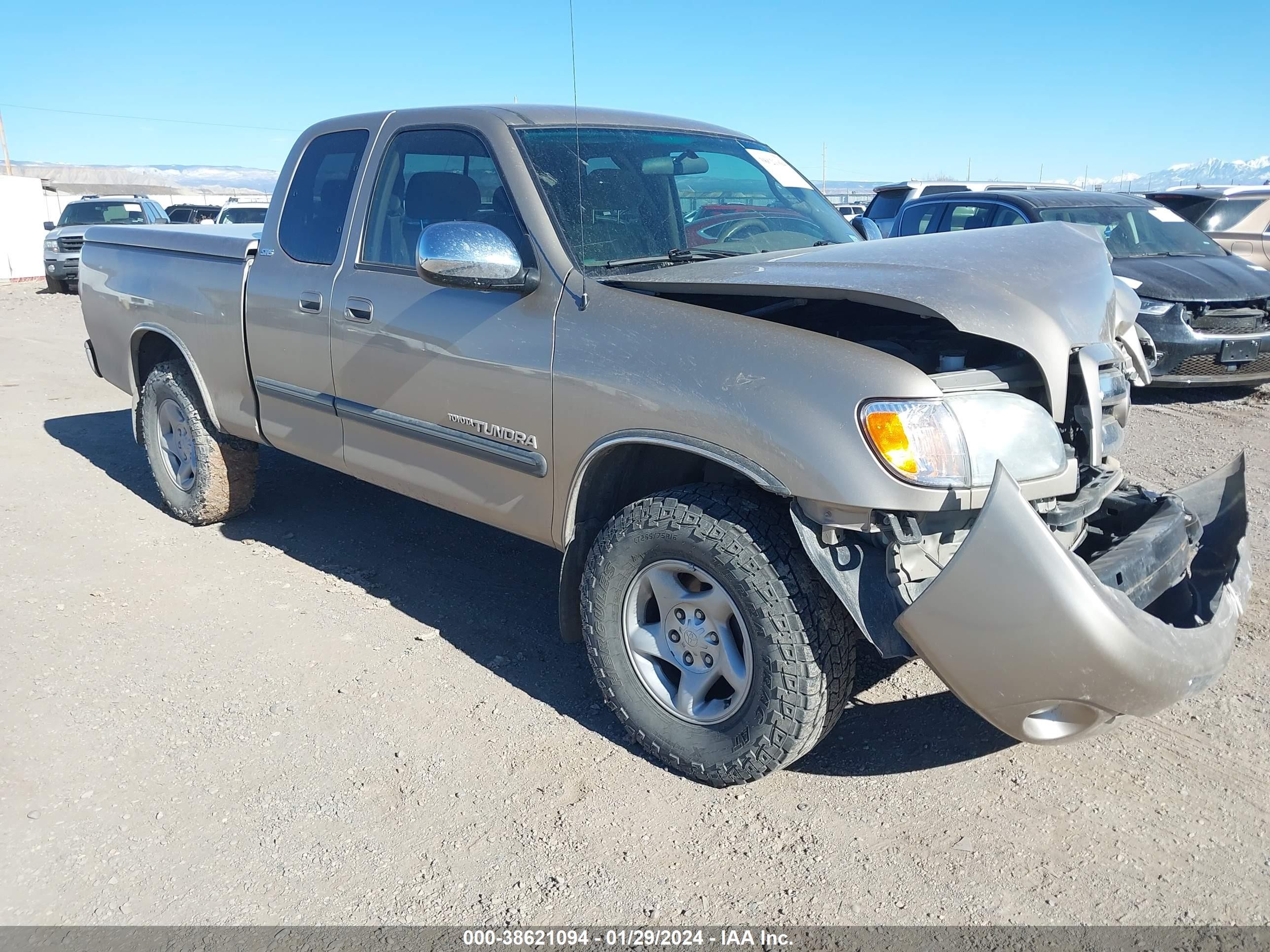 TOYOTA TUNDRA 2003 5tbbt44163s337034