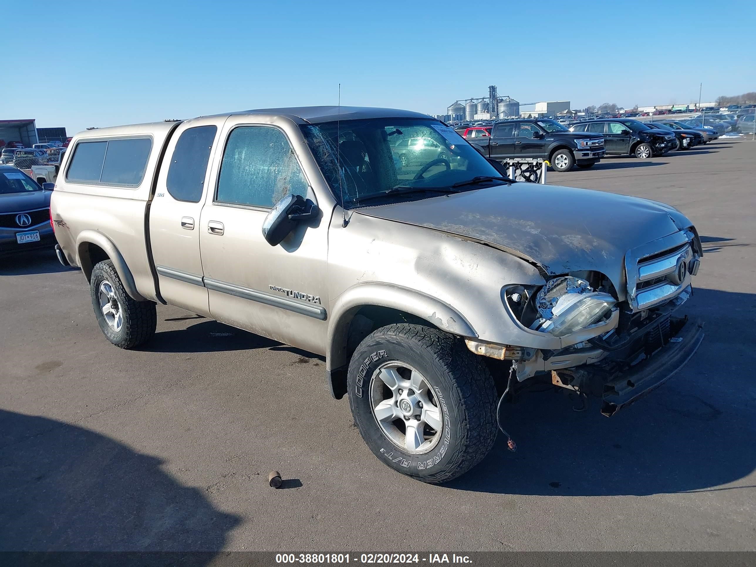 TOYOTA TUNDRA 2005 5tbbt44165s457385