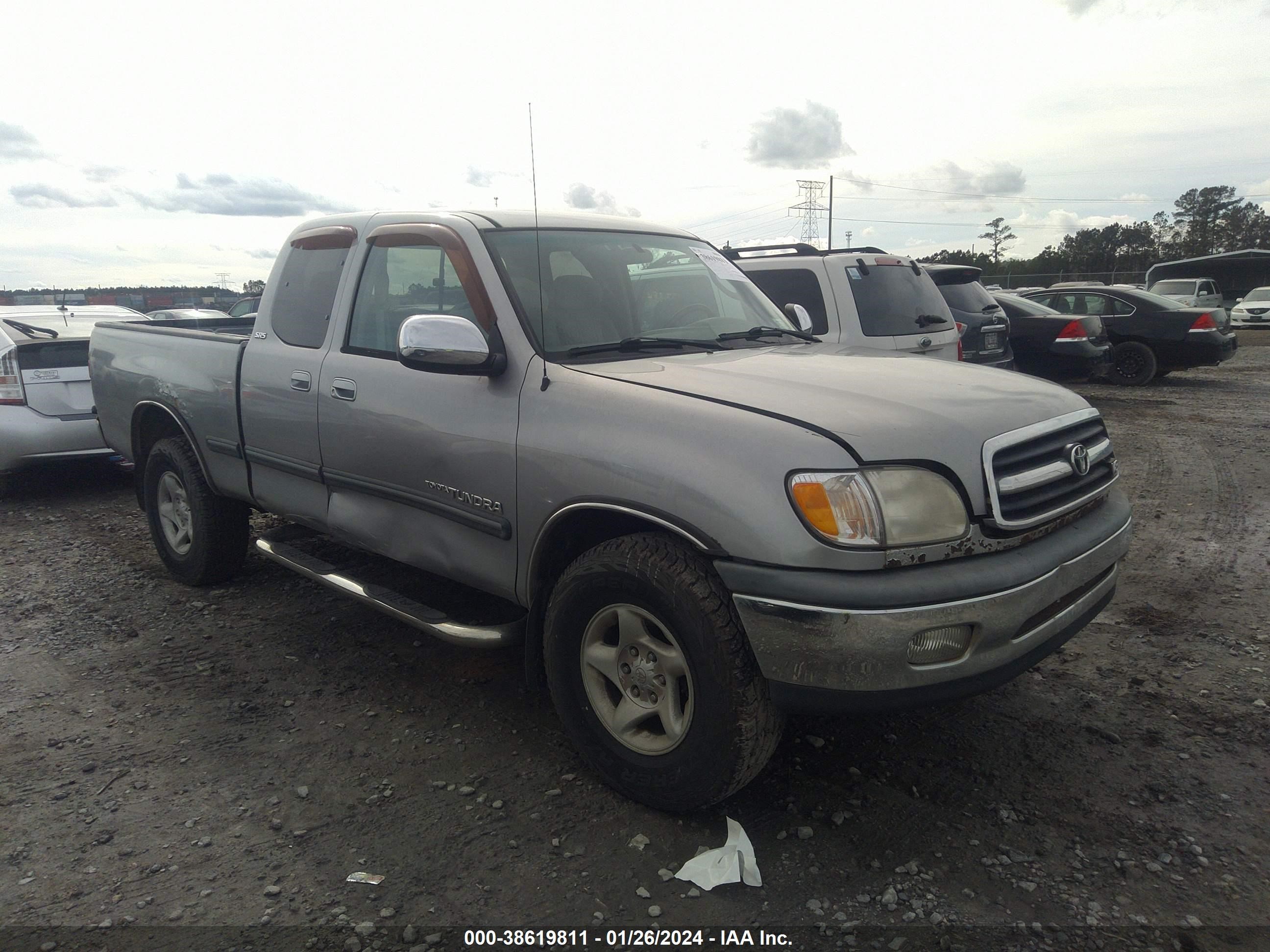 TOYOTA TUNDRA 2001 5tbbt44171s160717