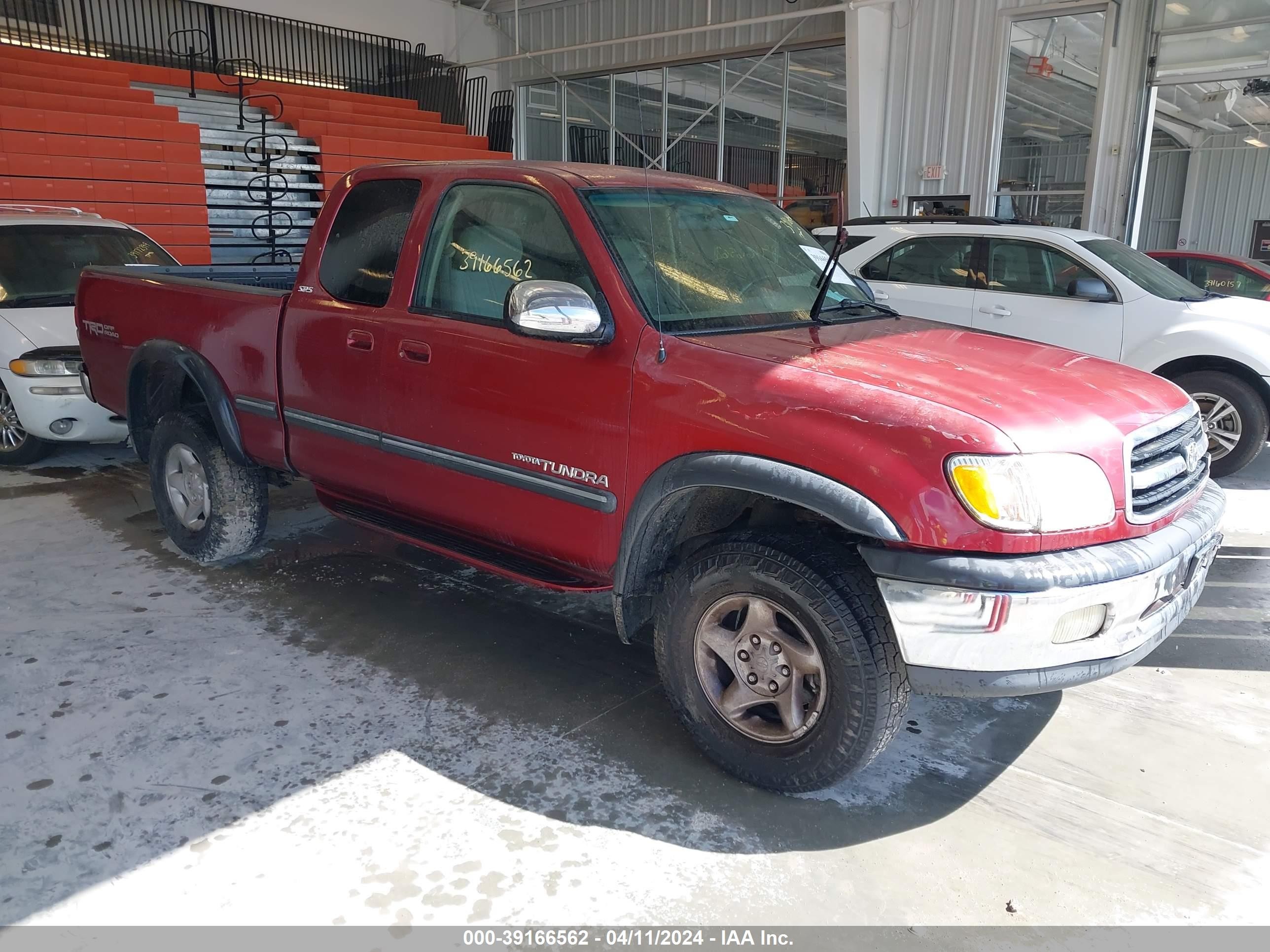 TOYOTA TUNDRA 2002 5tbbt44182s236236