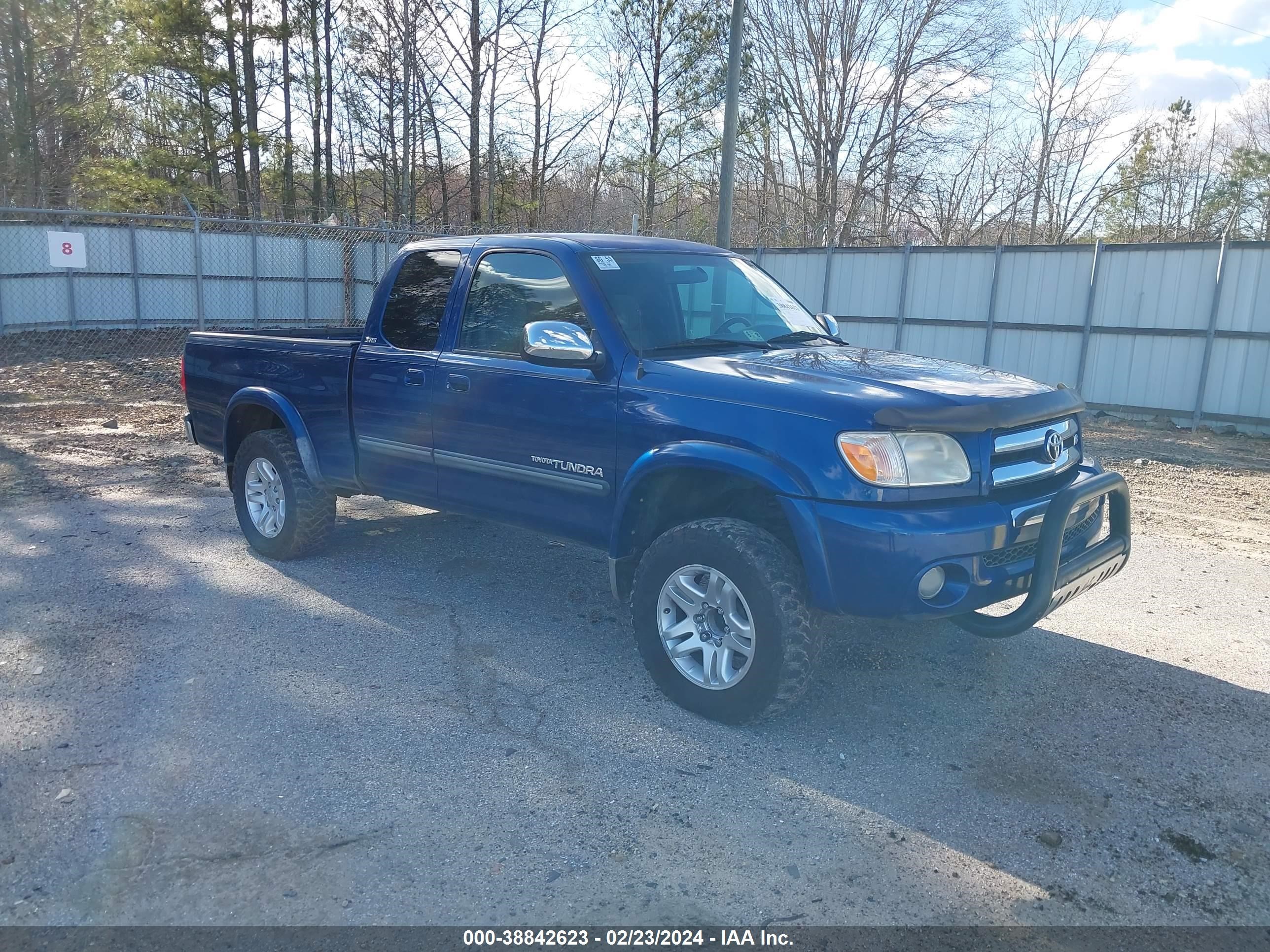 TOYOTA TUNDRA 2006 5tbbt44186s481432