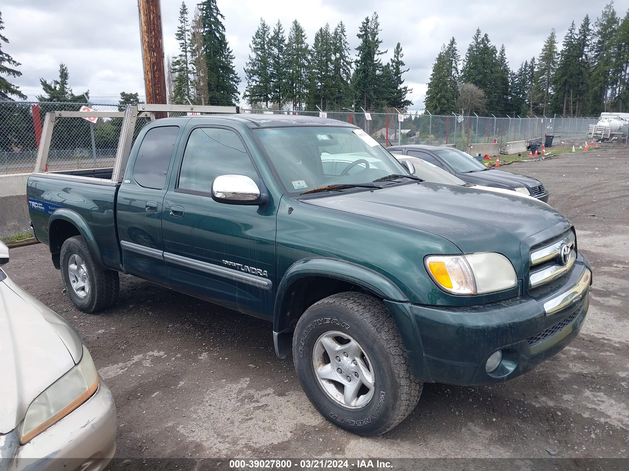 TOYOTA TUNDRA 2003 5tbbt441x3s367928