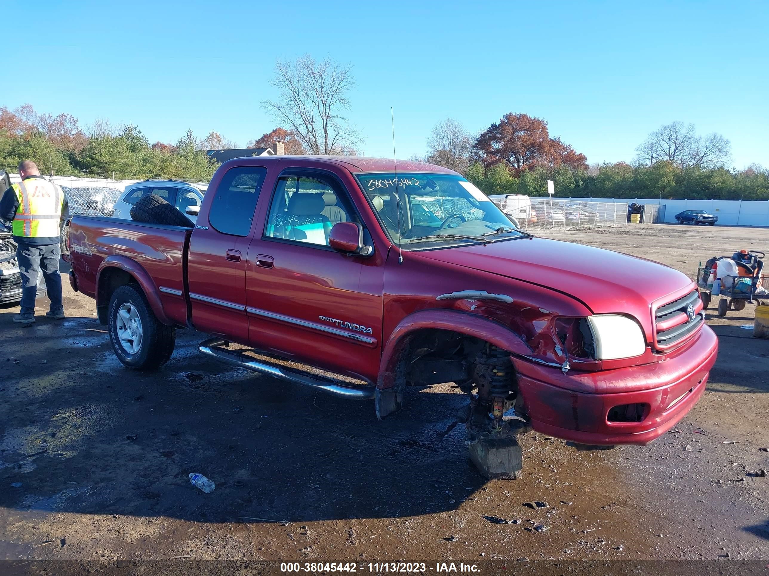 TOYOTA TUNDRA 2002 5tbbt48102s276420