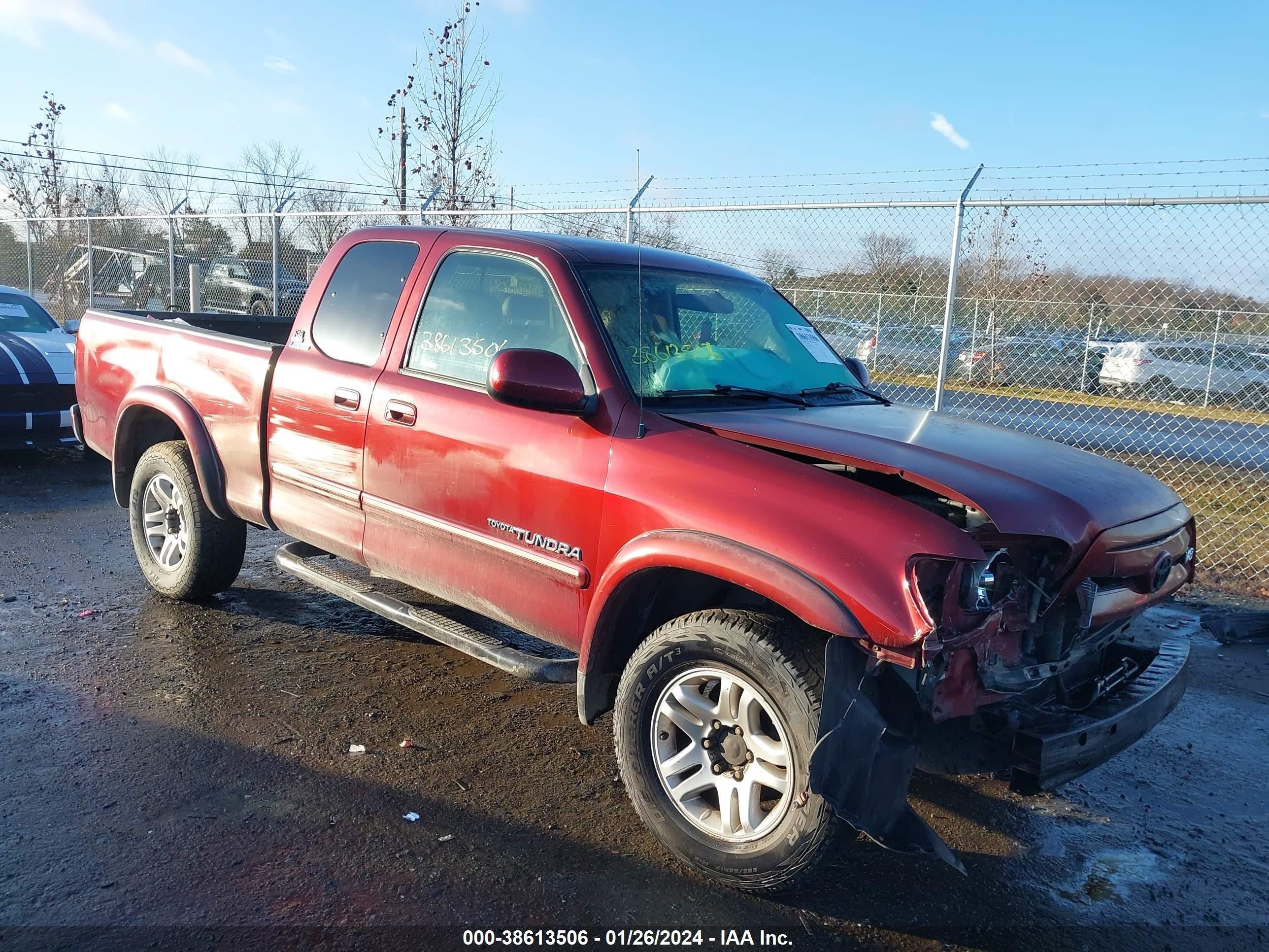 TOYOTA TUNDRA 2004 5tbbt48134s441086