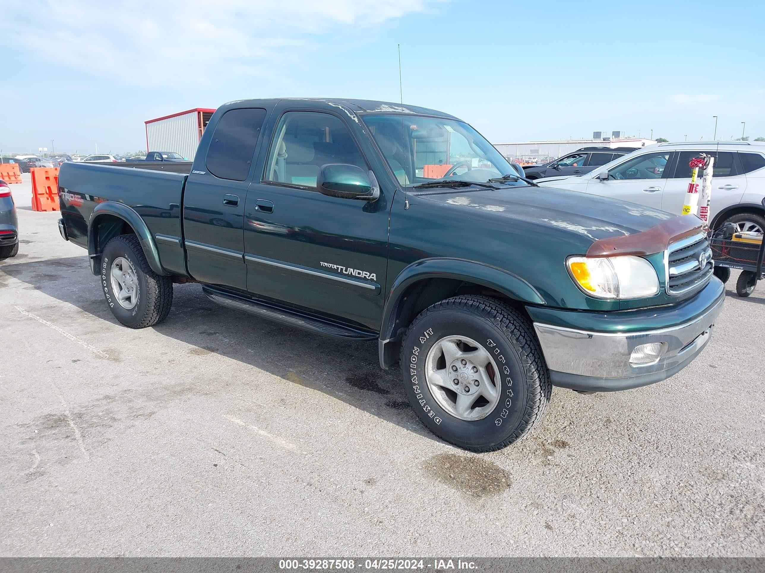 TOYOTA TUNDRA 2000 5tbbt4817ys074781