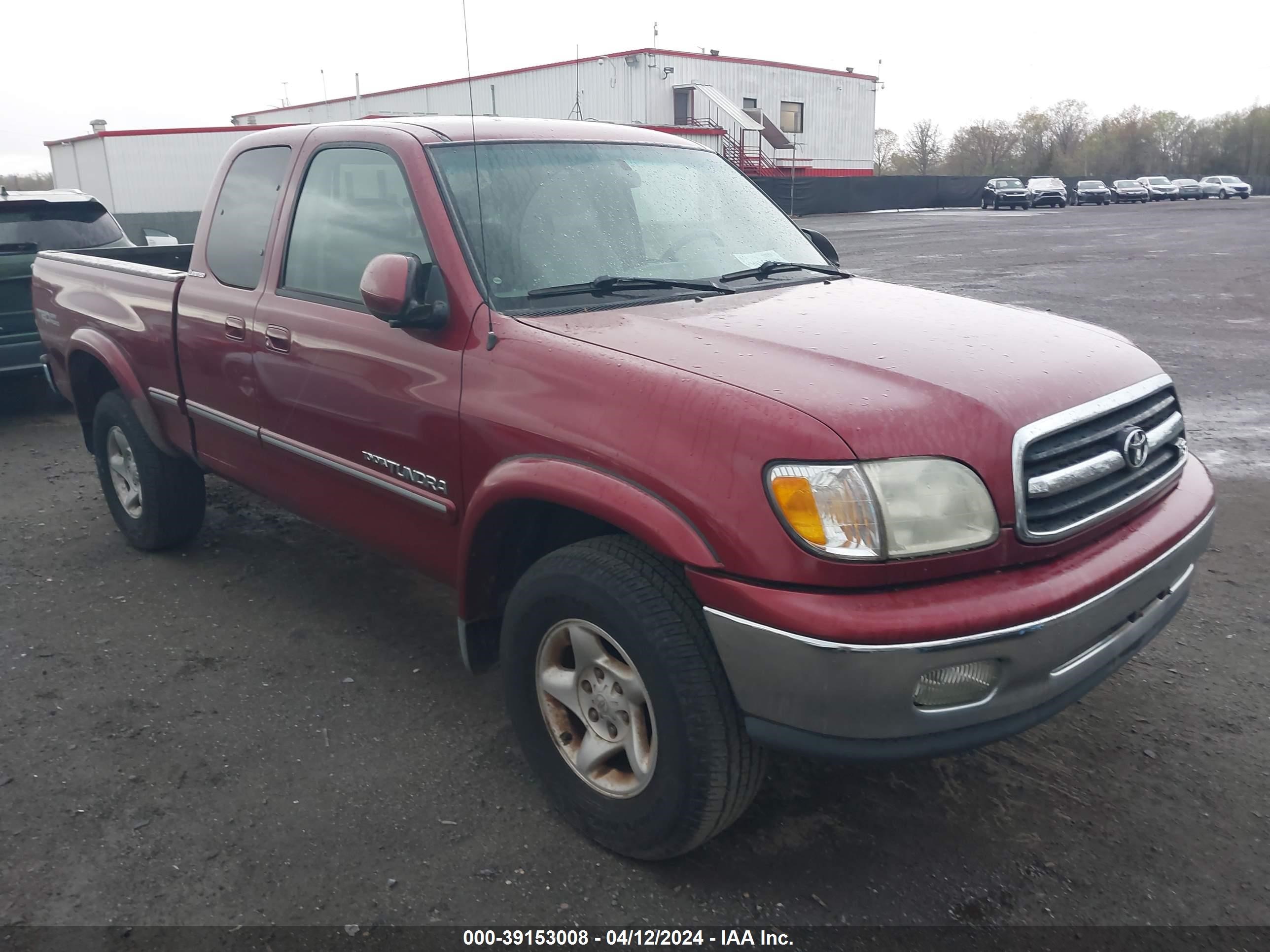 TOYOTA TUNDRA 2001 5tbbt48181s212205