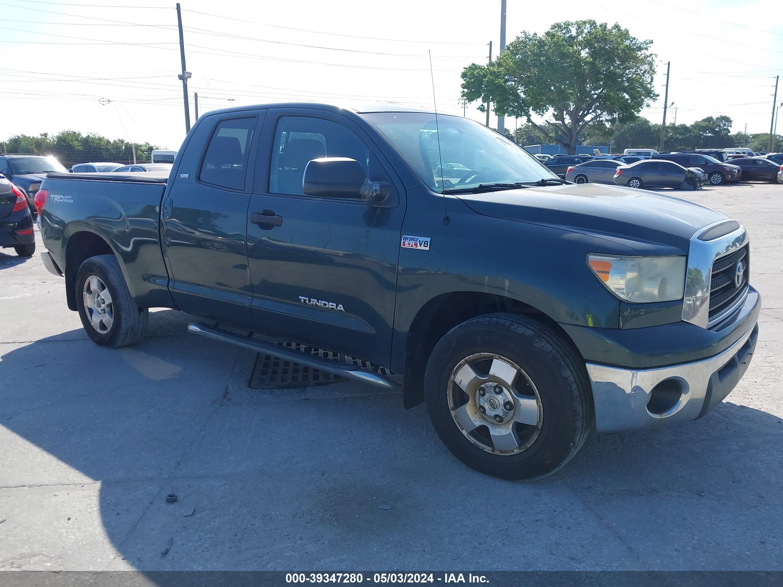 TOYOTA TUNDRA 2007 5tbbv541x7s451317