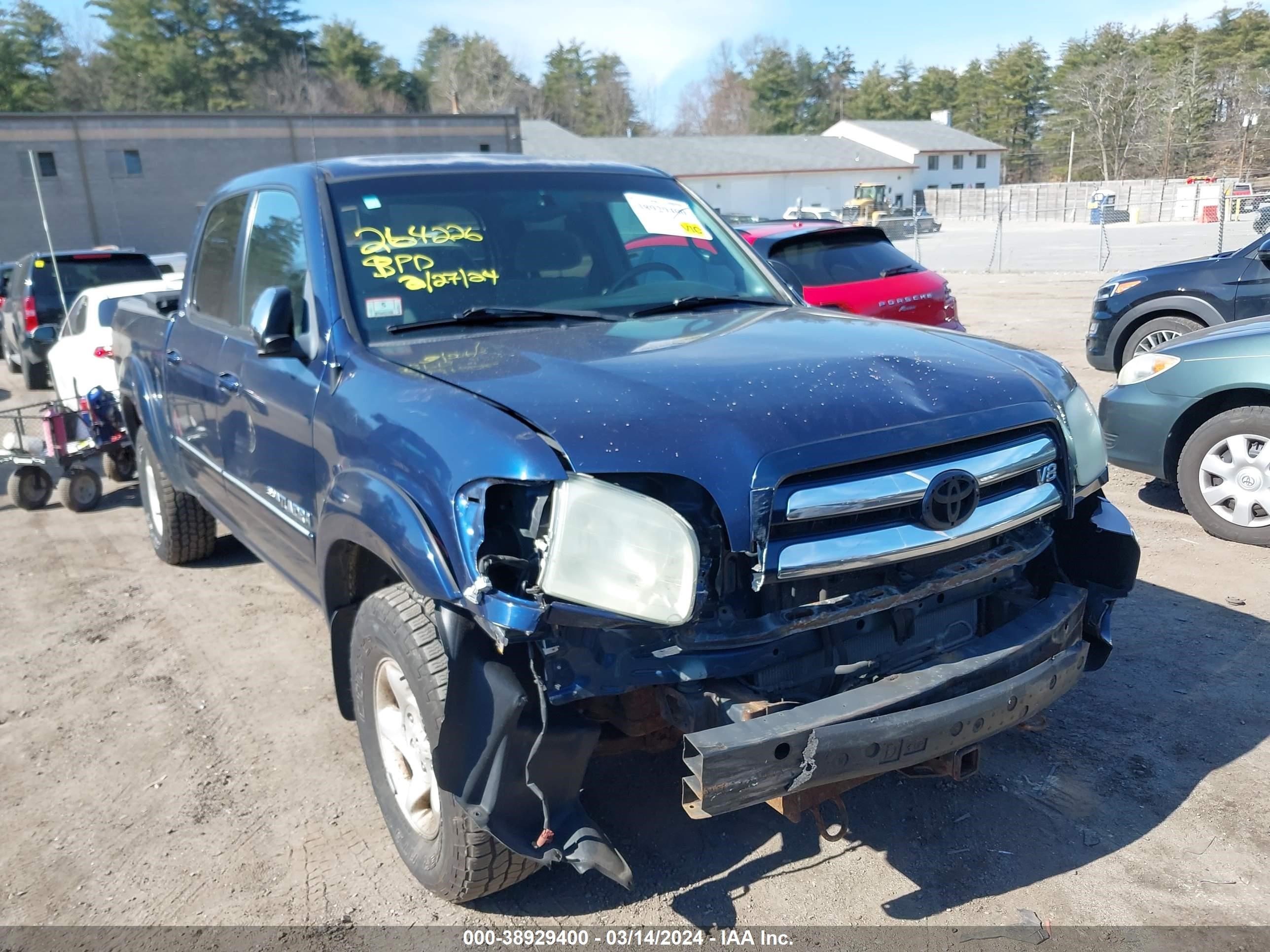 TOYOTA TUNDRA 2004 5tbdt44154s464416