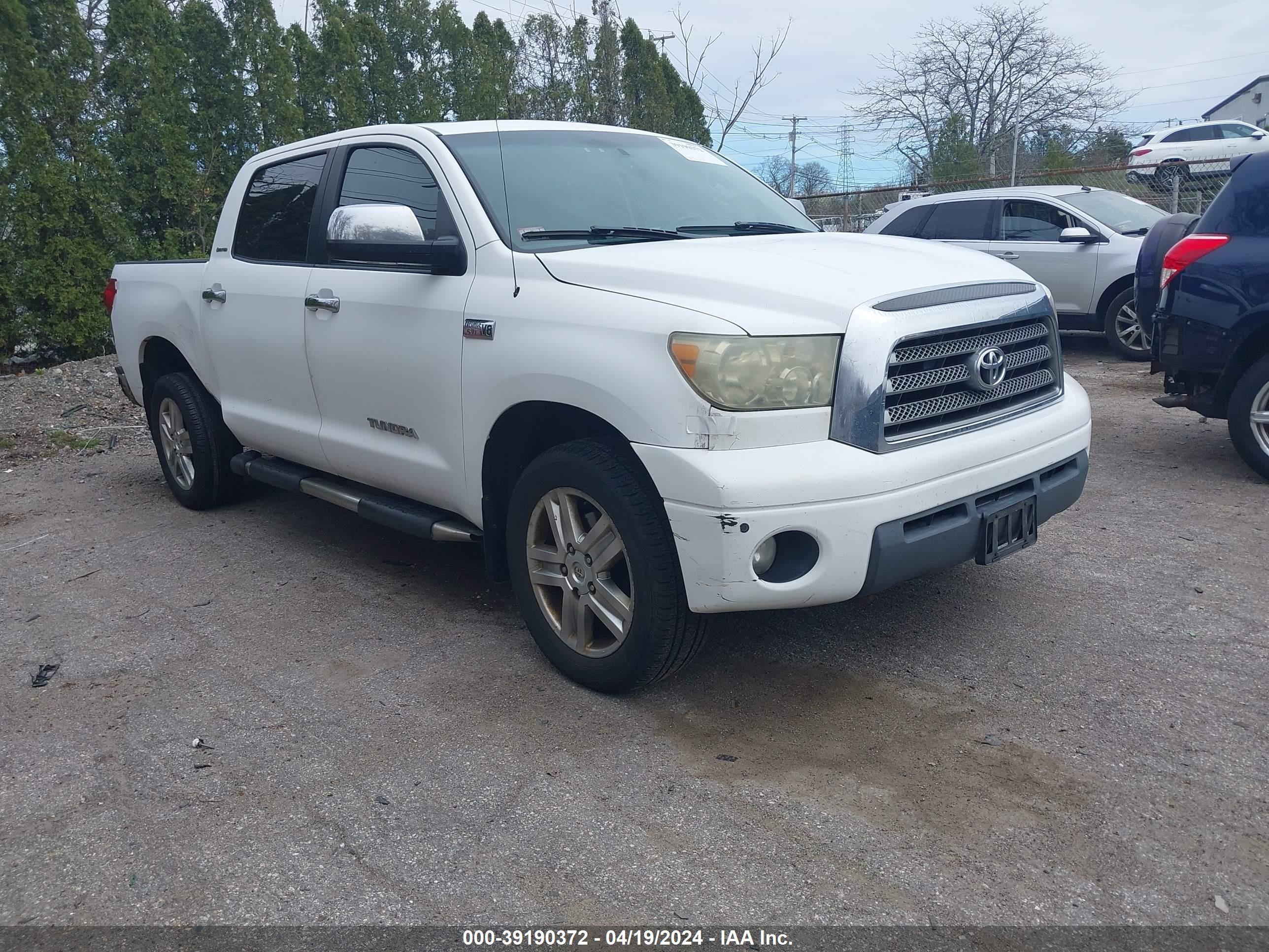 TOYOTA TUNDRA 2008 5tbdv581x8s498013