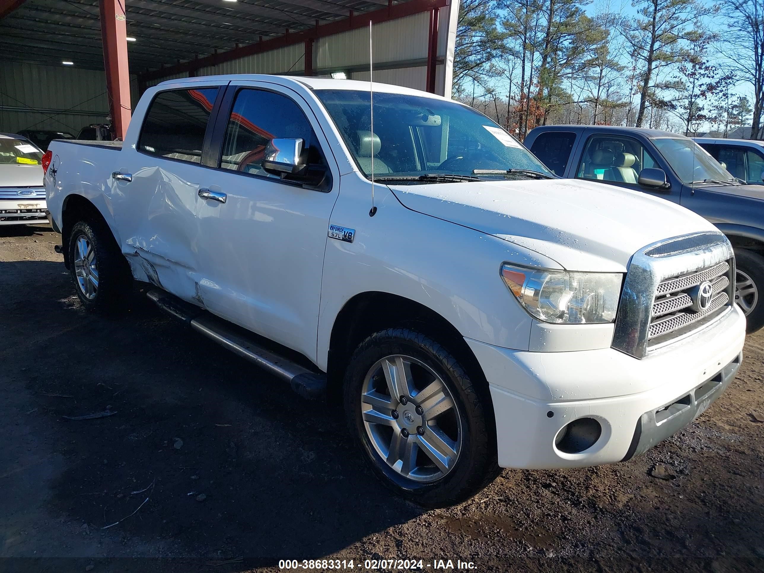 TOYOTA TUNDRA 2008 5tbdv581x8s508474