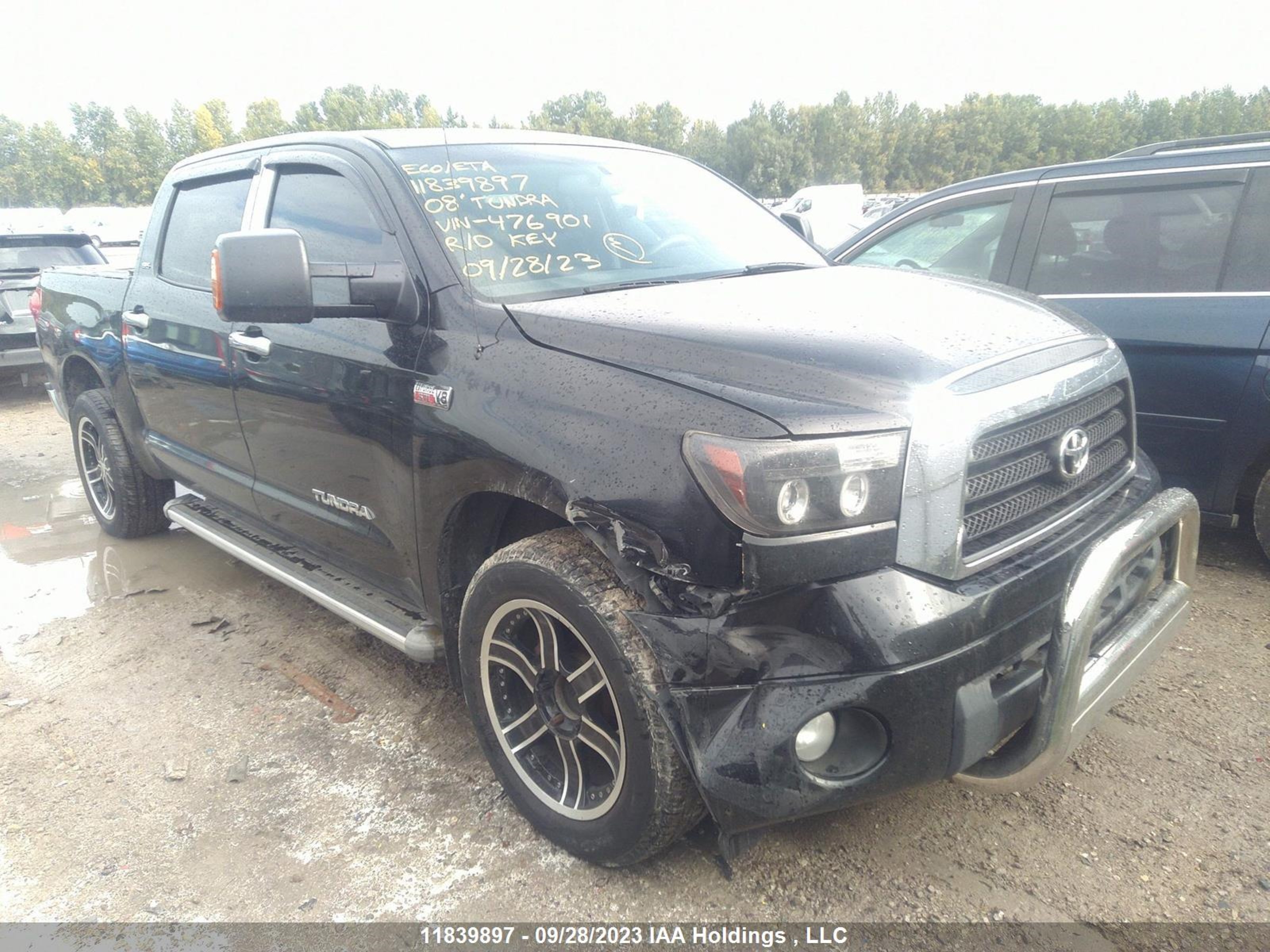 TOYOTA TUNDRA 2008 5tbev54138s476901