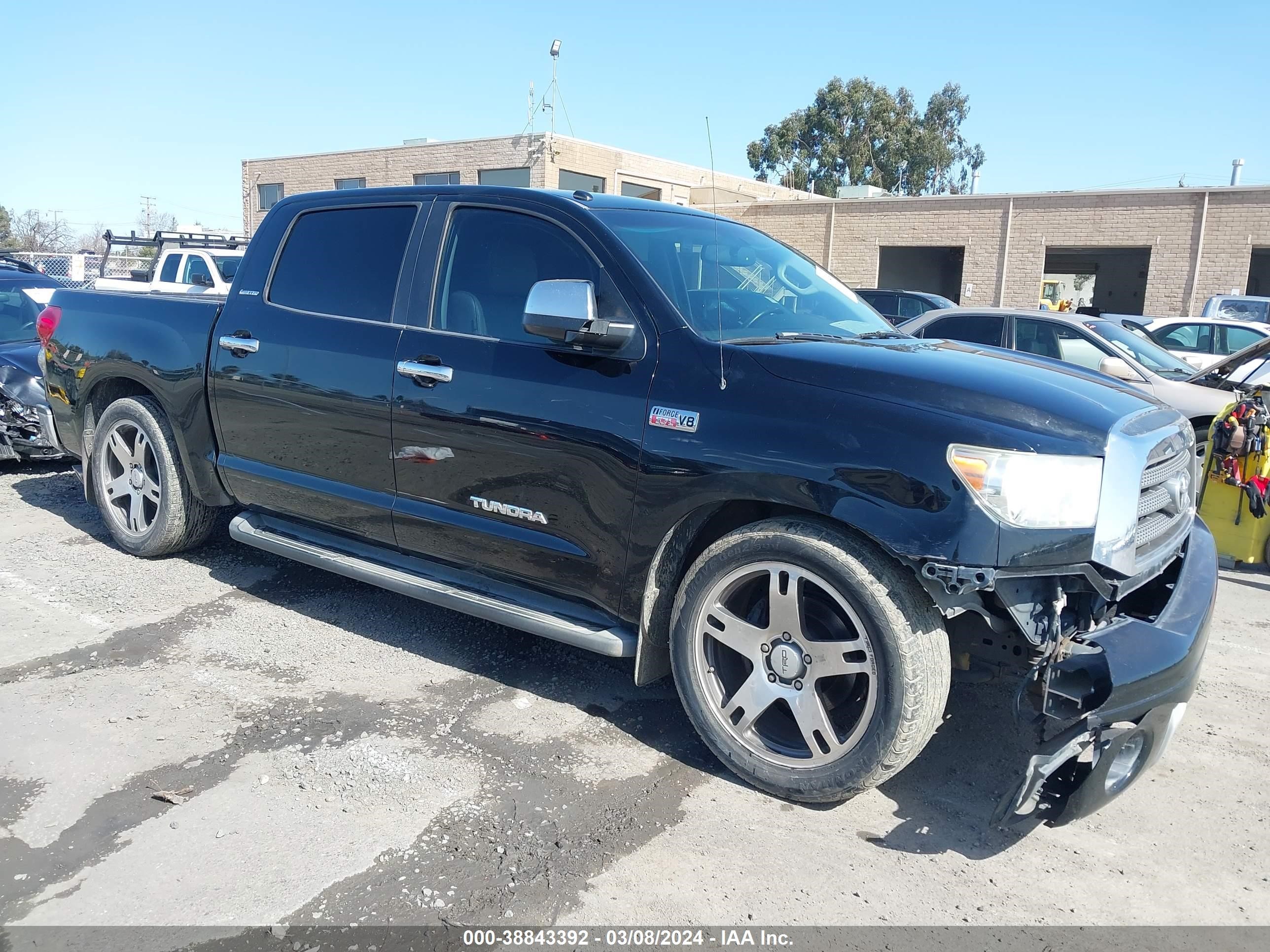 TOYOTA TUNDRA 2007 5tbev58107s458607