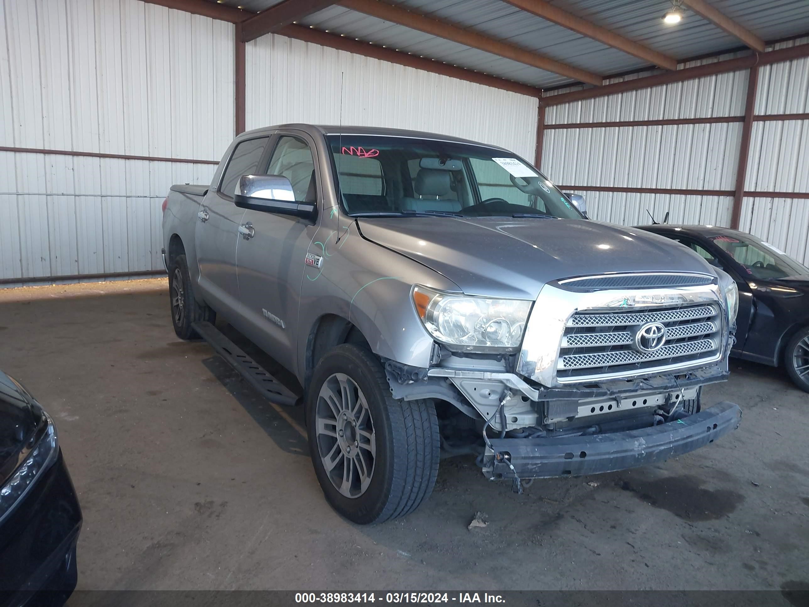 TOYOTA TUNDRA 2007 5tbev58157s462989