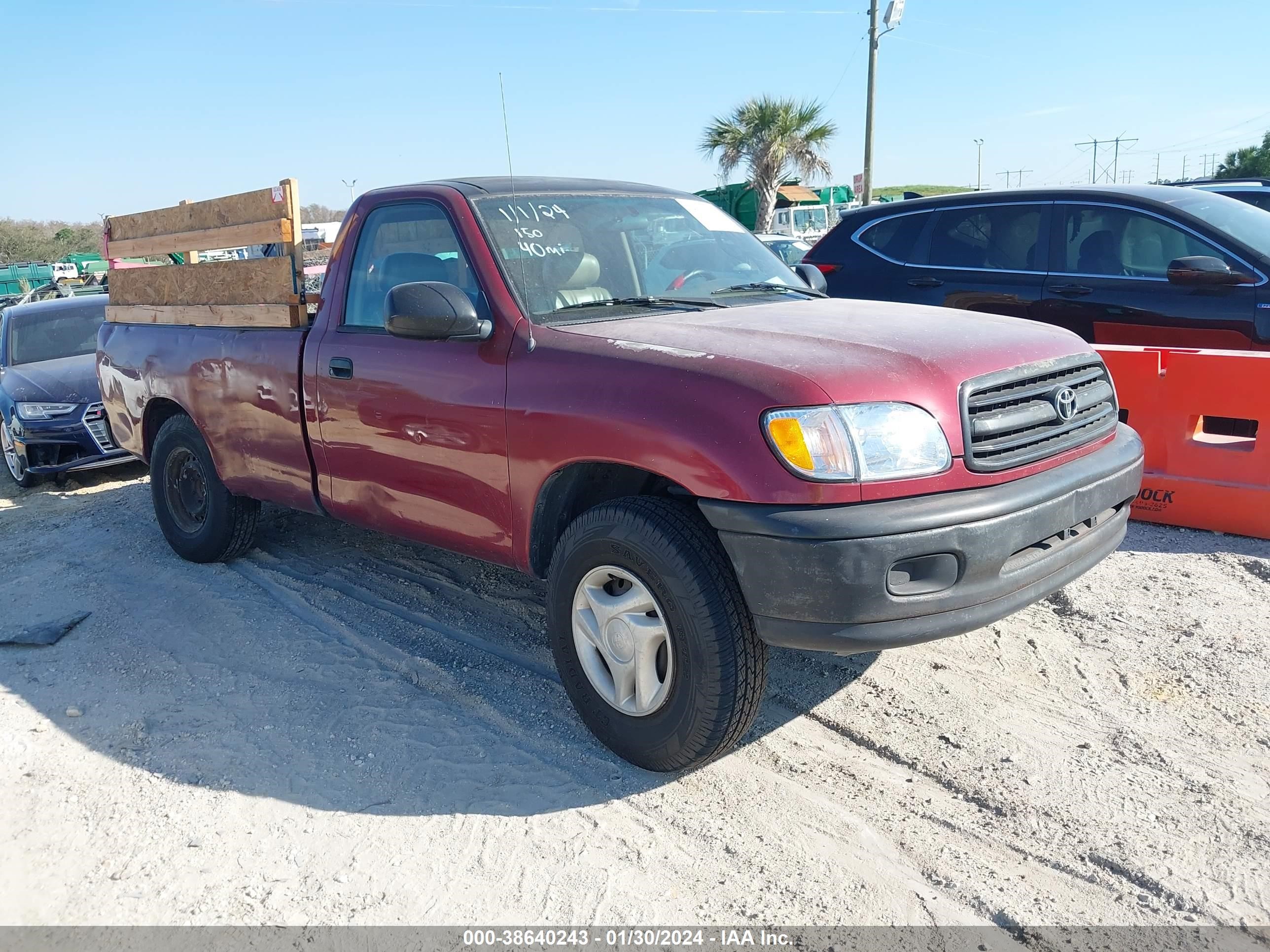 TOYOTA TUNDRA 2001 5tbjn32101s192573