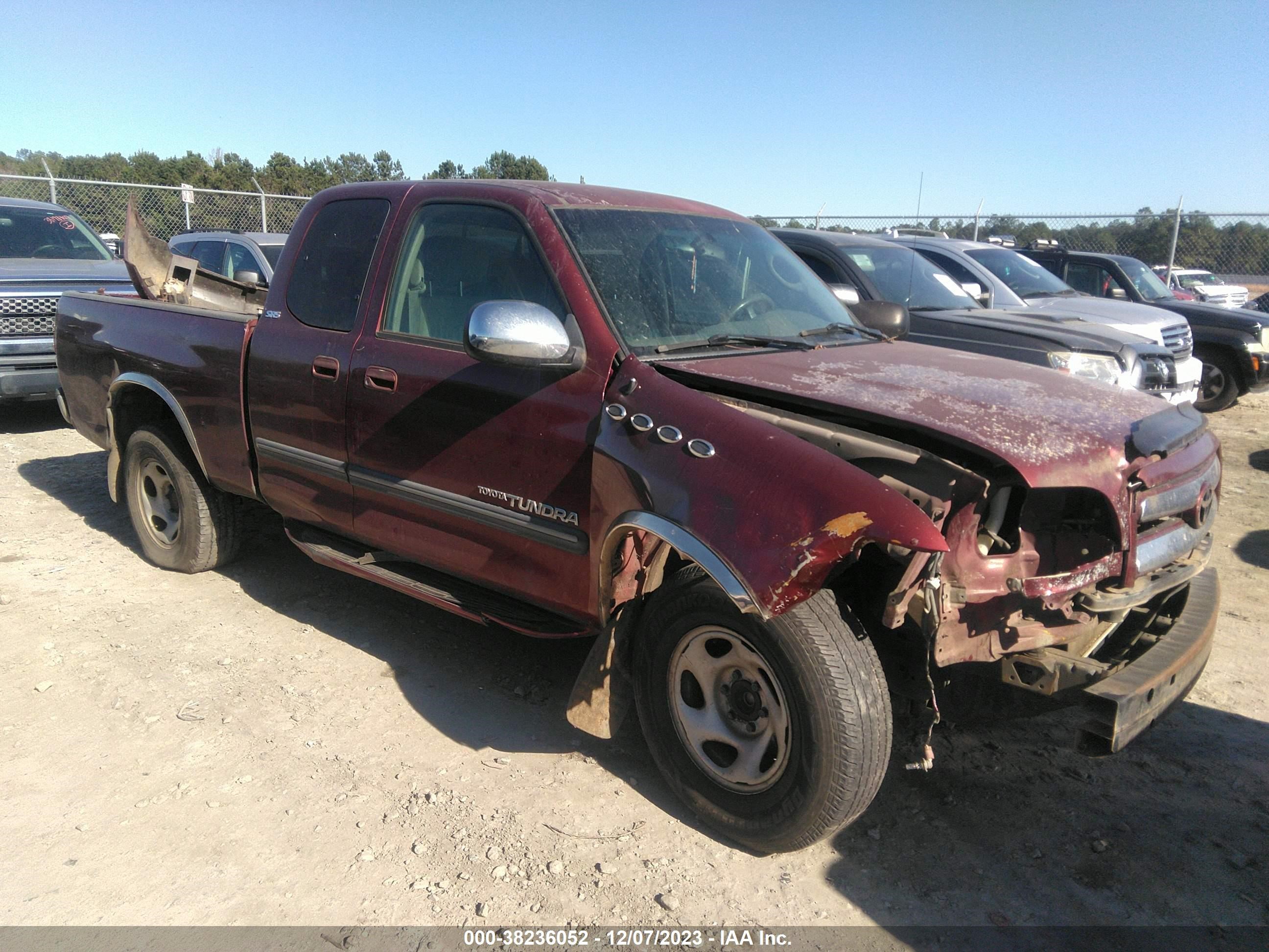 TOYOTA TUNDRA 2004 5tbrn34134s437886