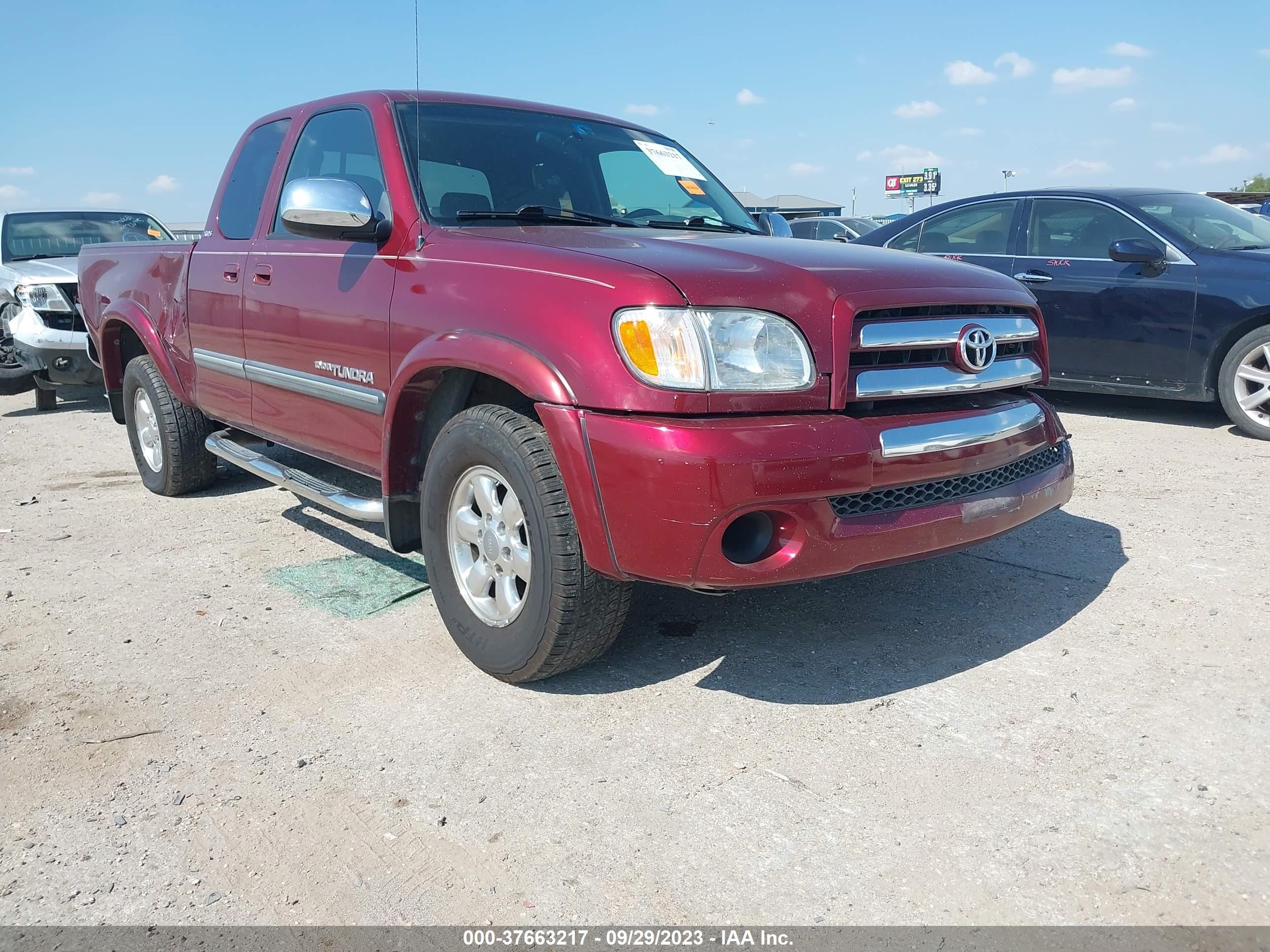 TOYOTA TUNDRA 2003 5tbrn34183s415896