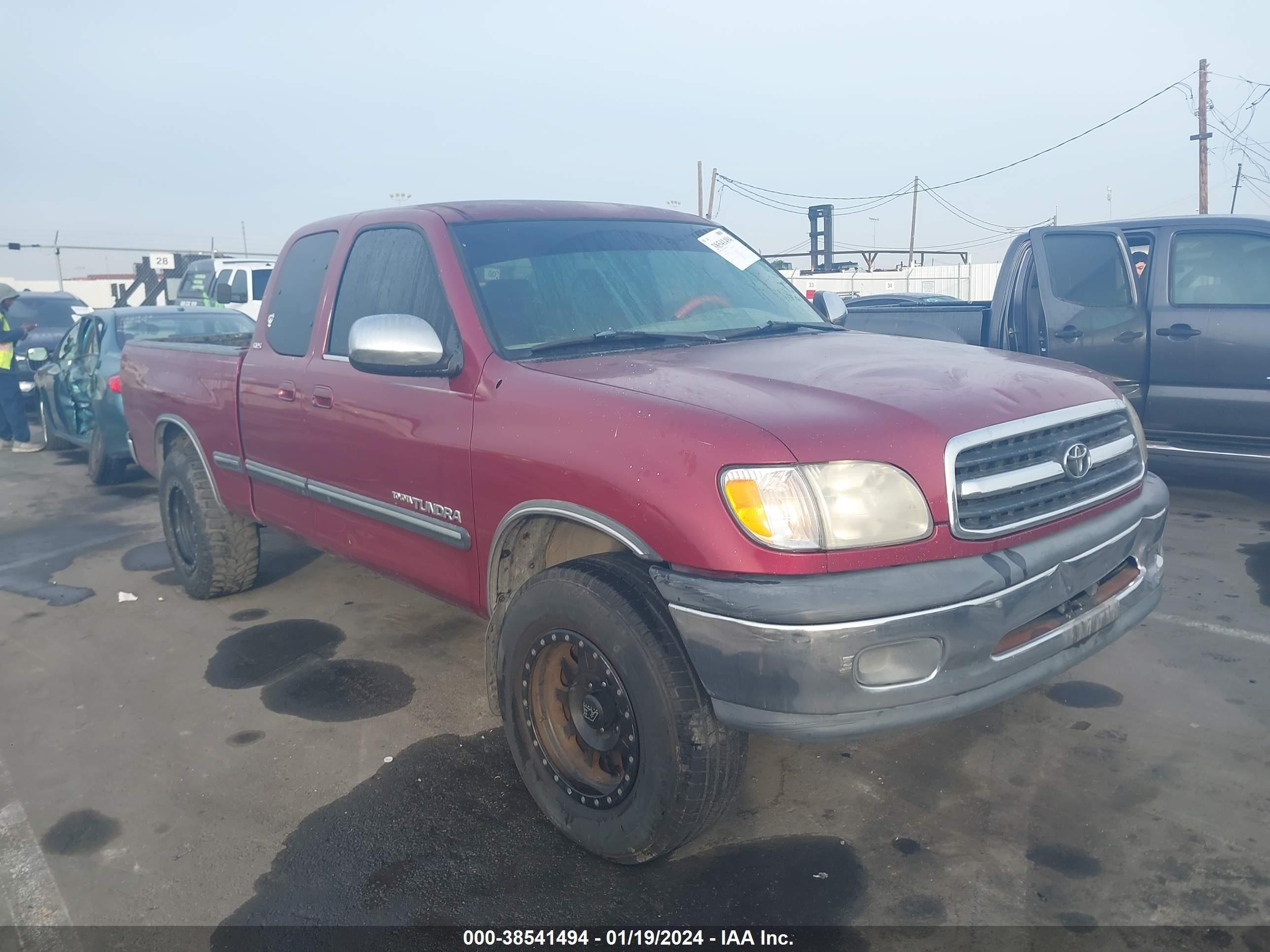 TOYOTA TUNDRA 2001 5tbrn341x1s159211