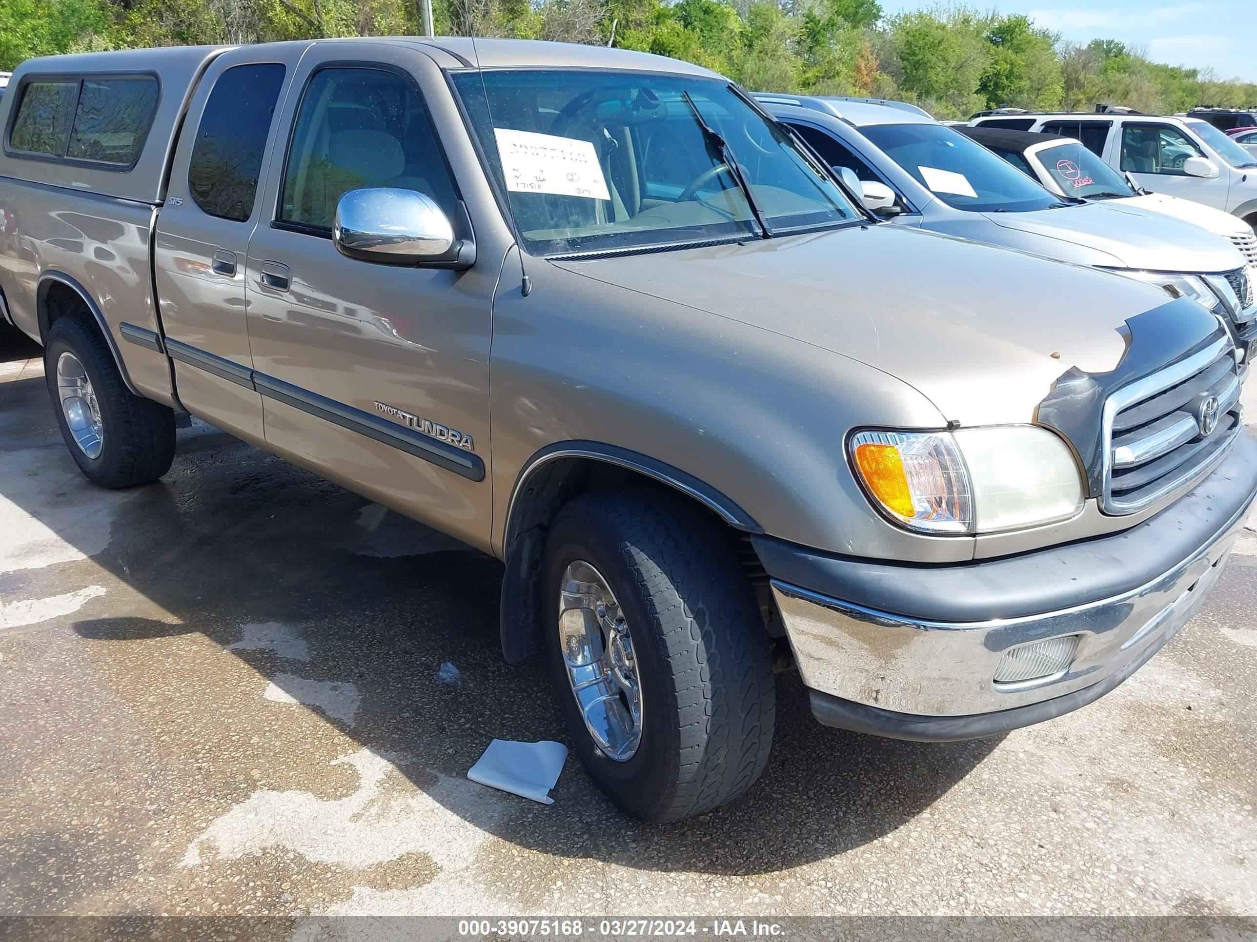 TOYOTA TUNDRA 2002 5tbrt34102s316669