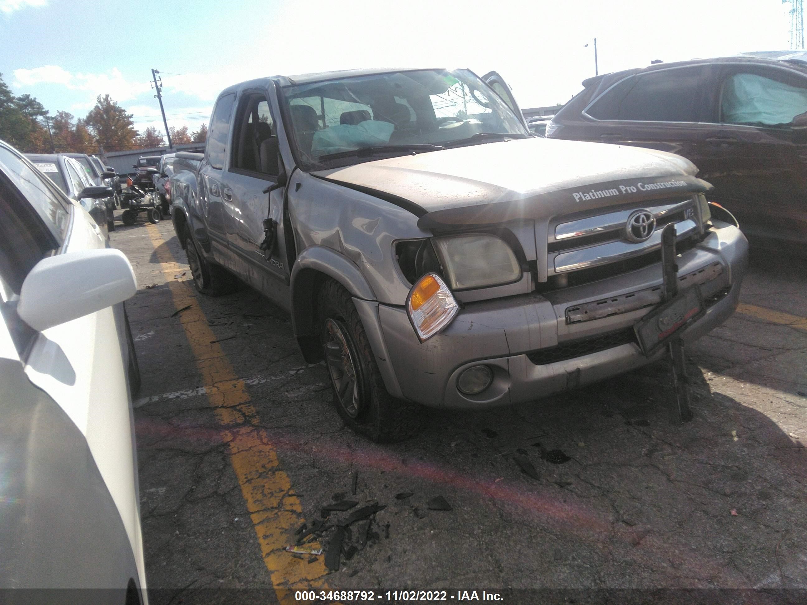 TOYOTA TUNDRA 2004 5tbrt34134s447534