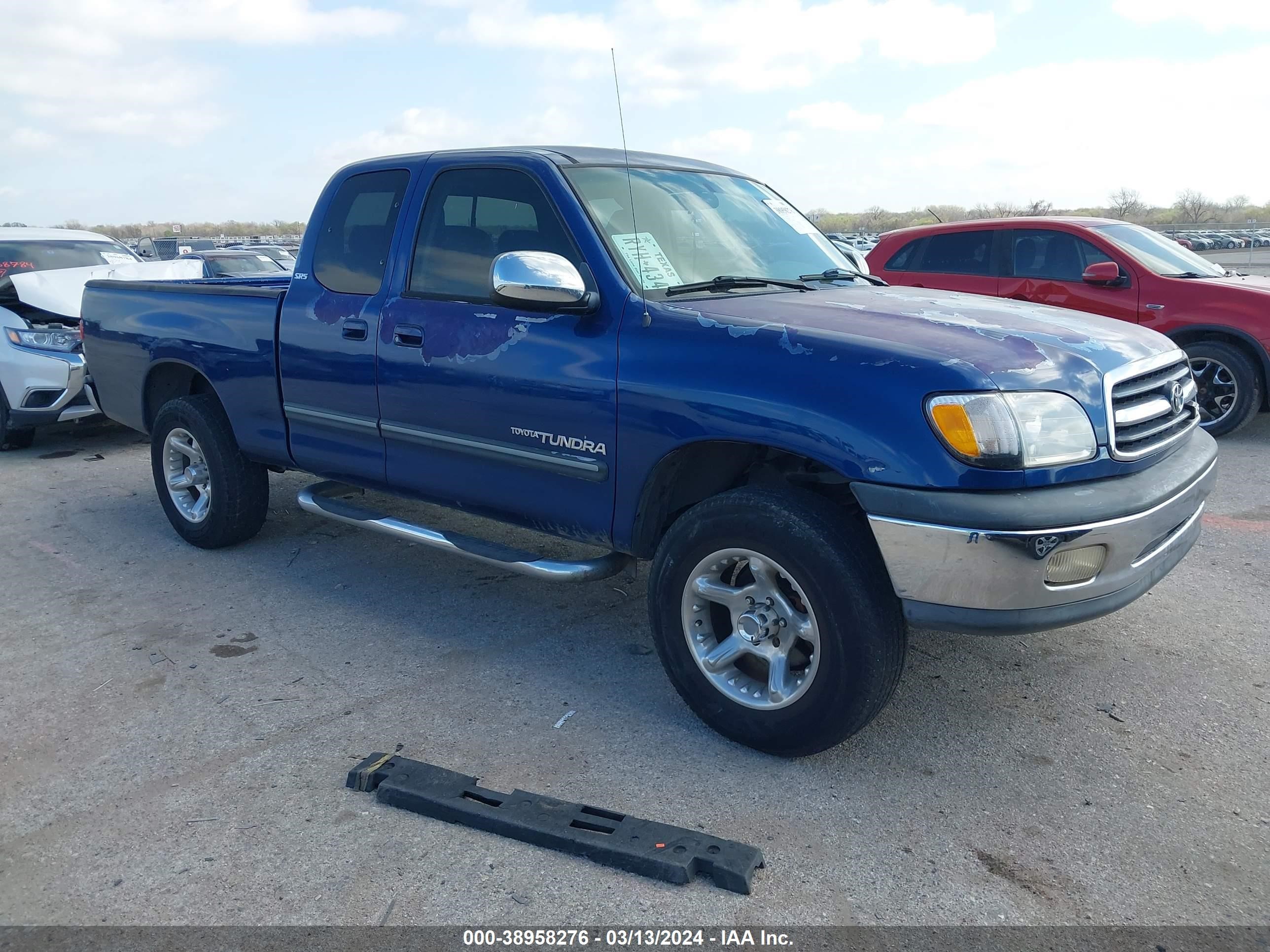 TOYOTA TUNDRA 2000 5tbrt3415ys067181