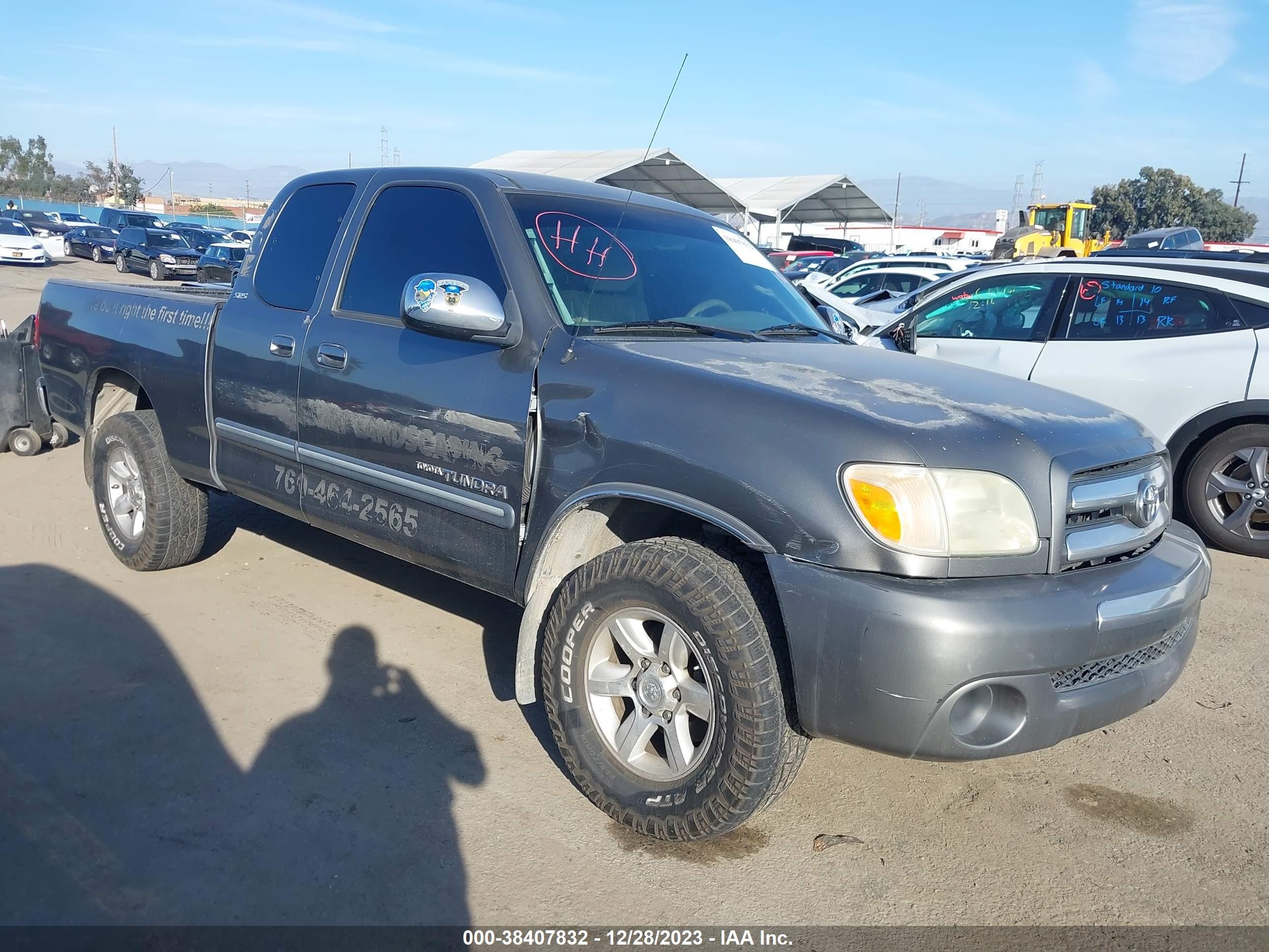 TOYOTA TUNDRA 2005 5tbrt34195s463416